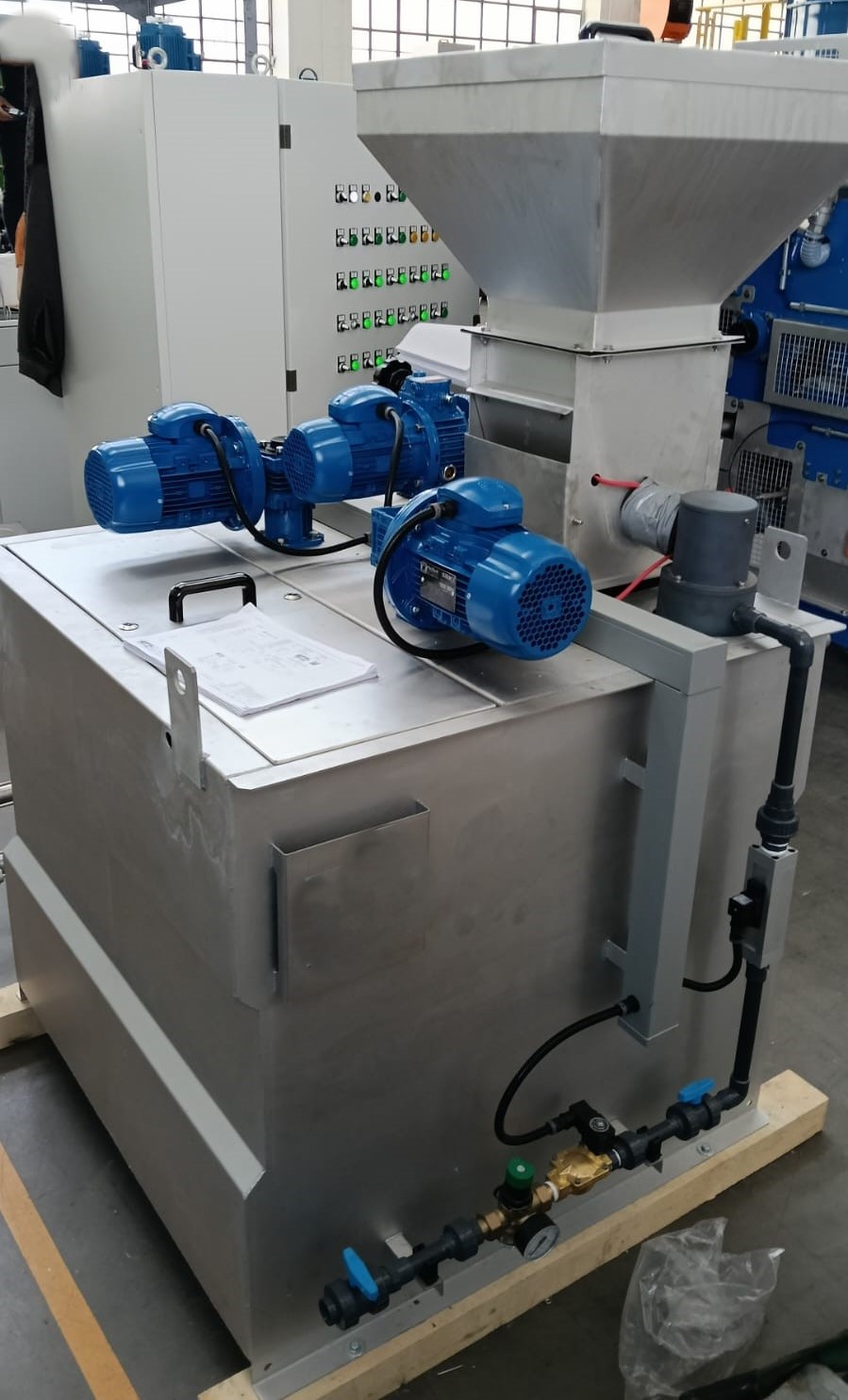 Used Polymer Automatic and Continuous Make-Up Unit Model