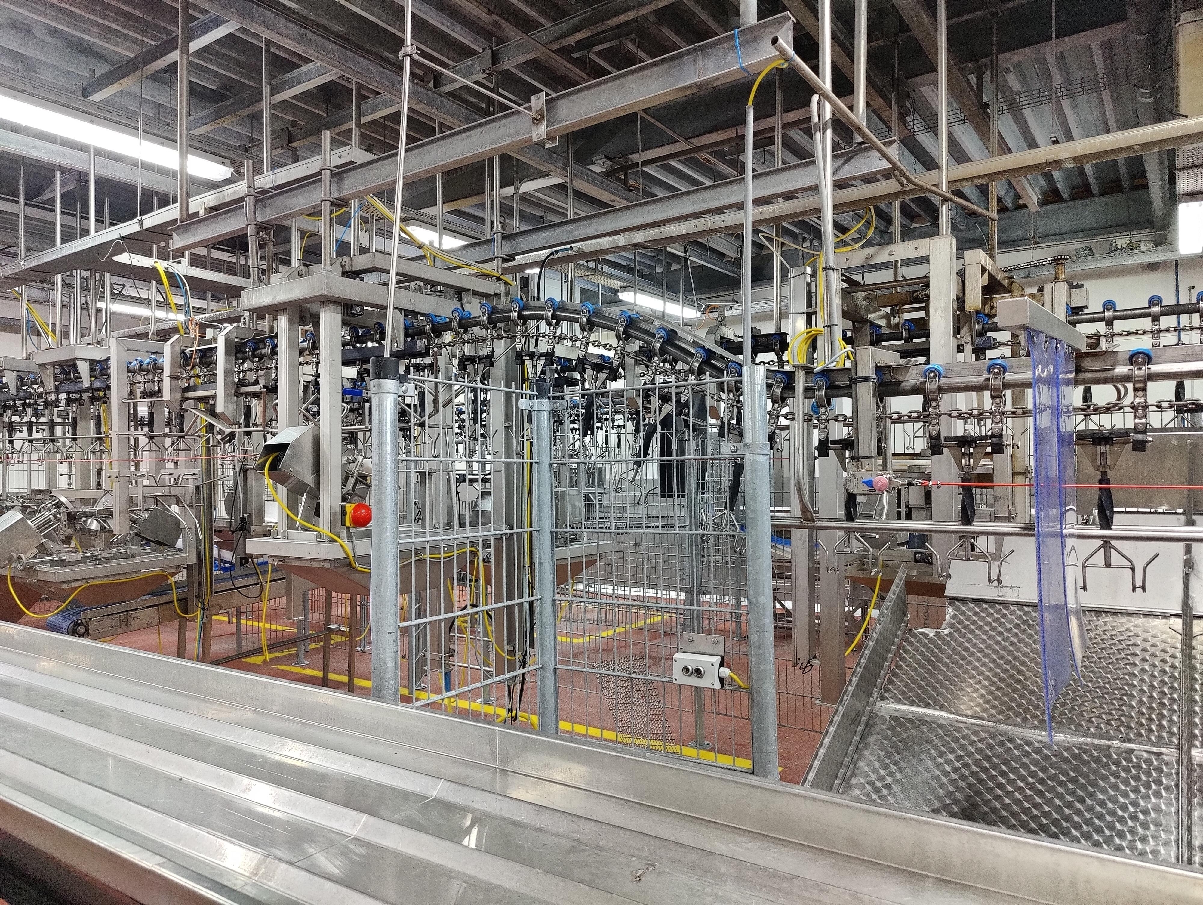 Used Poultry cut-up line