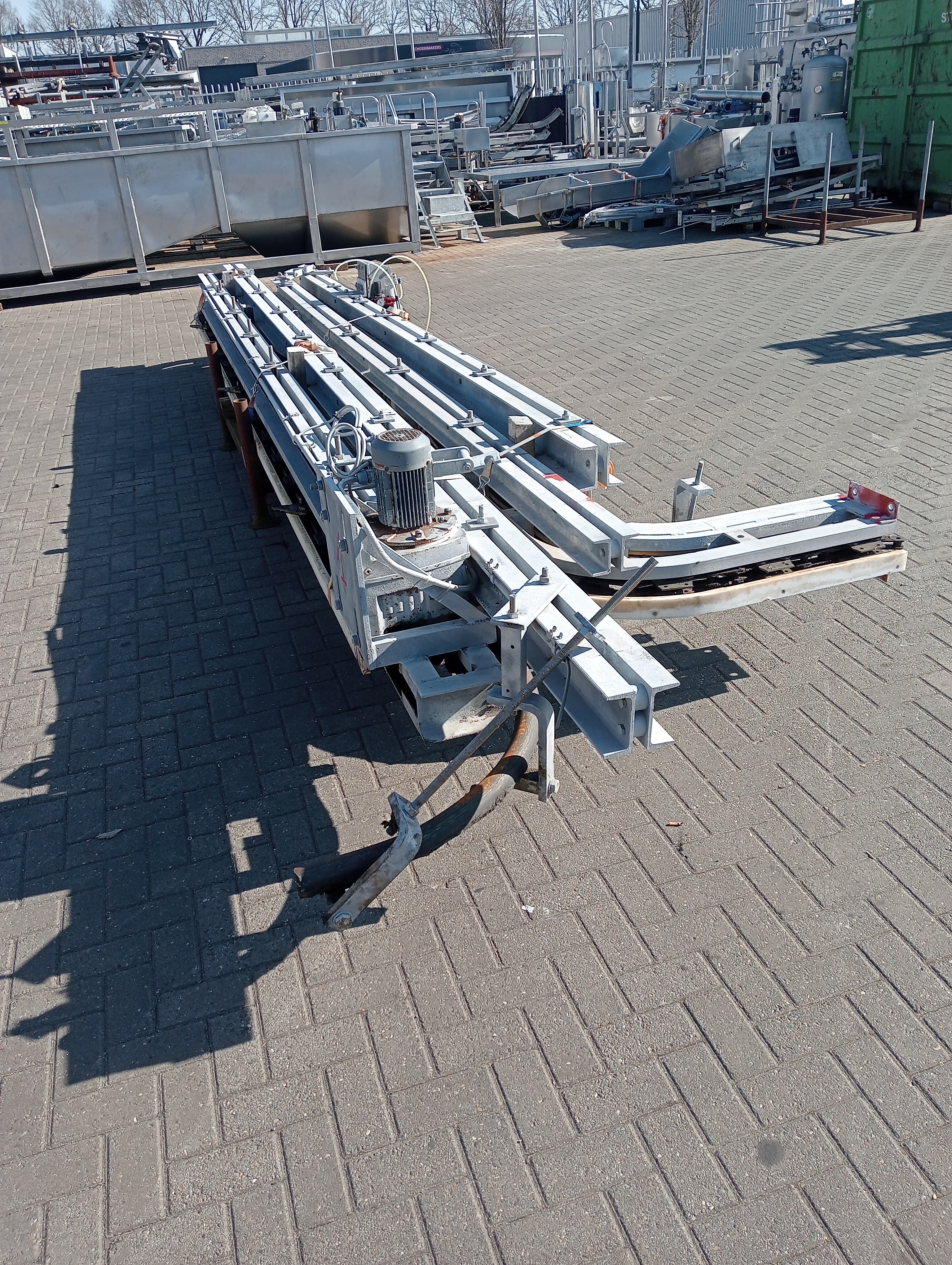 Used Bleeding conveyor