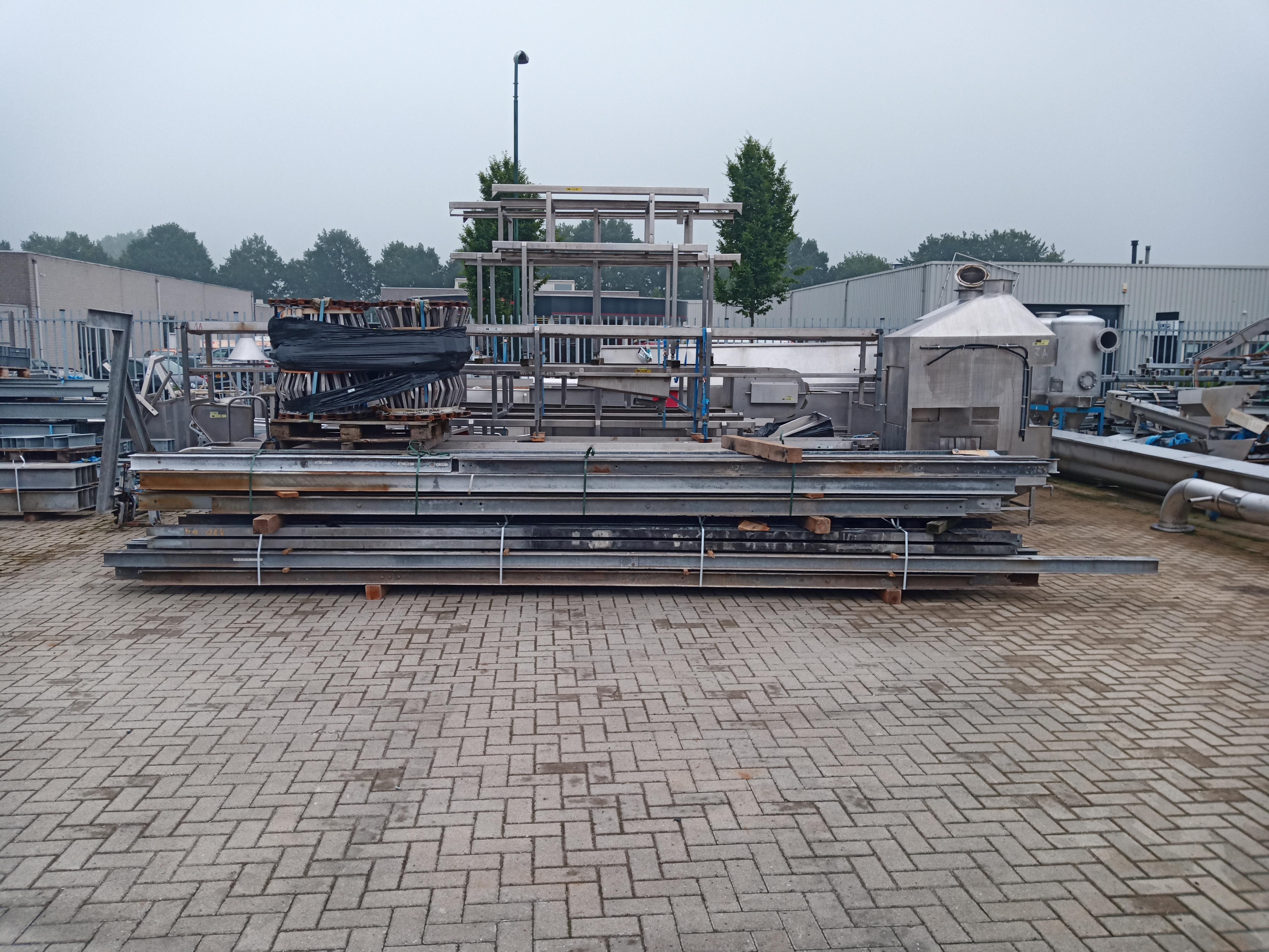 Used Beams double UNP galvanised