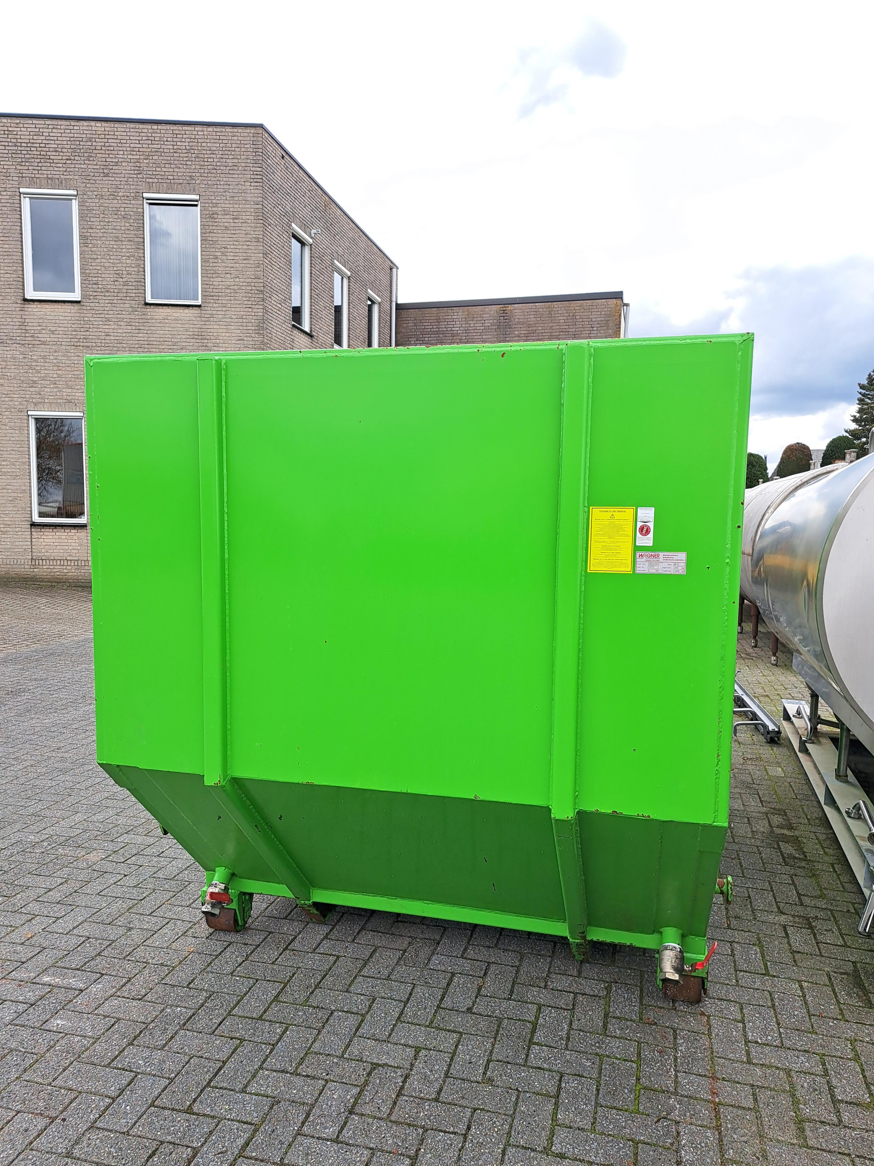 Used Press with container