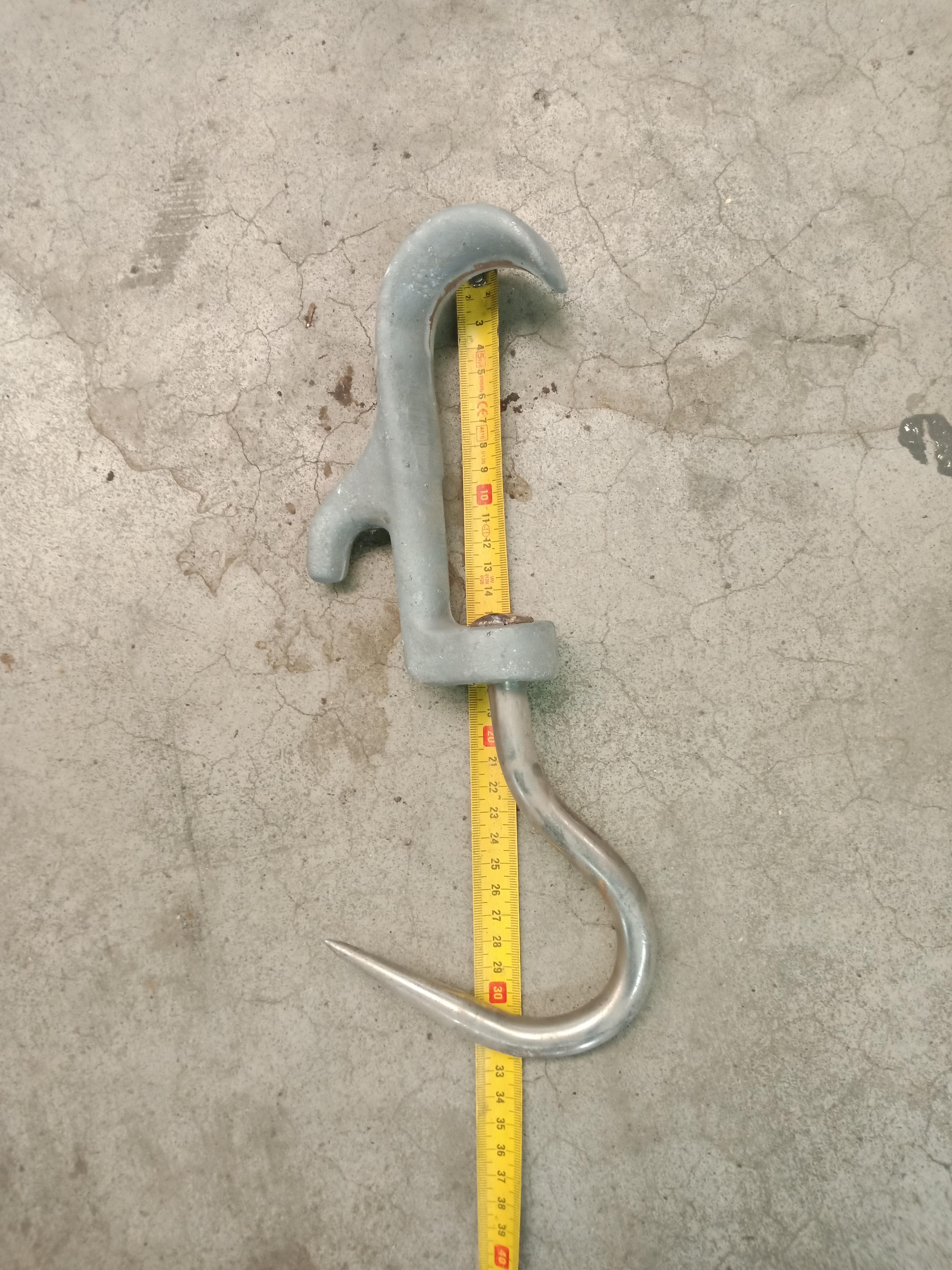 Used Hooks slaughter slide