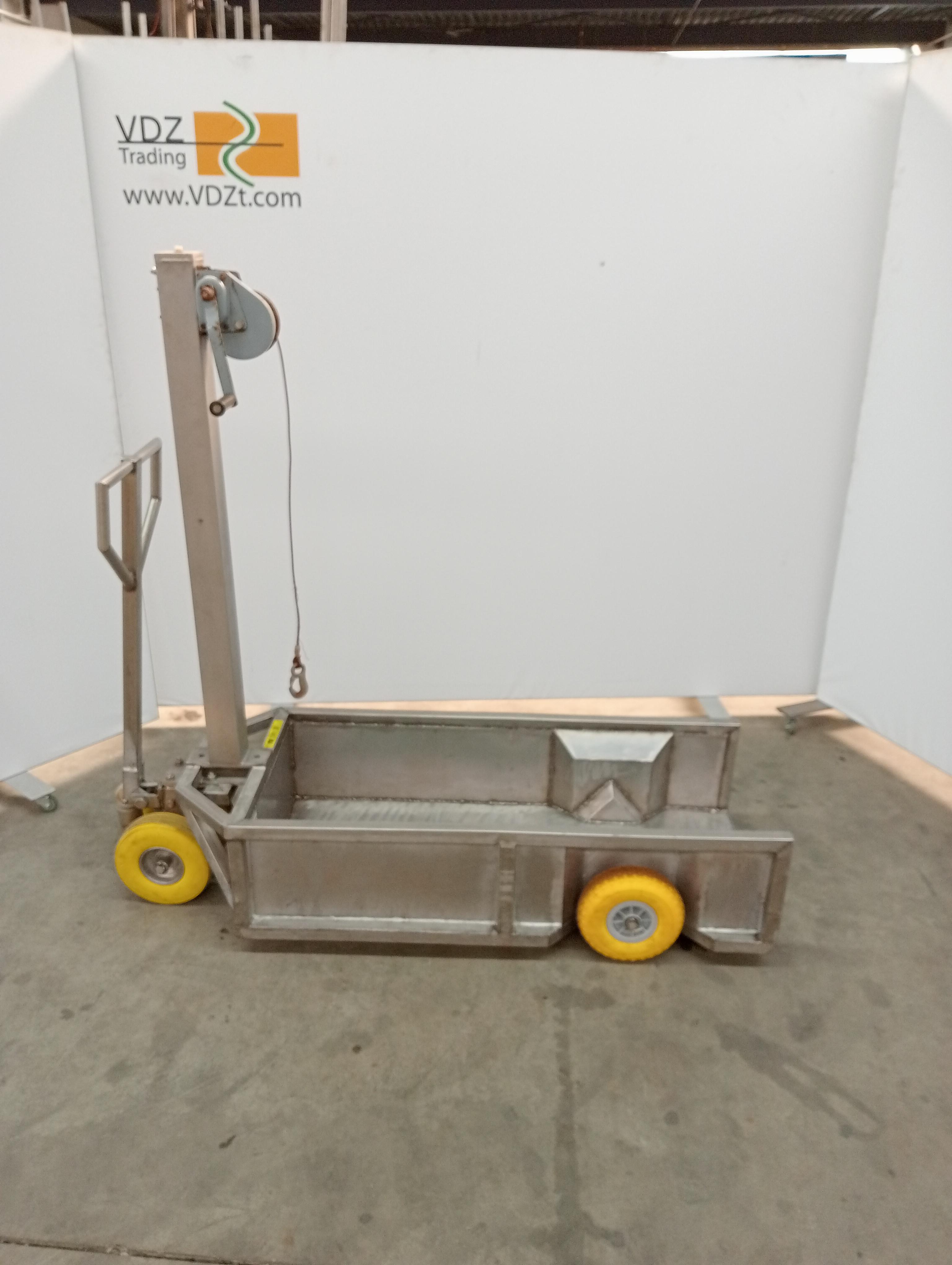 Used Cadaver trolley
