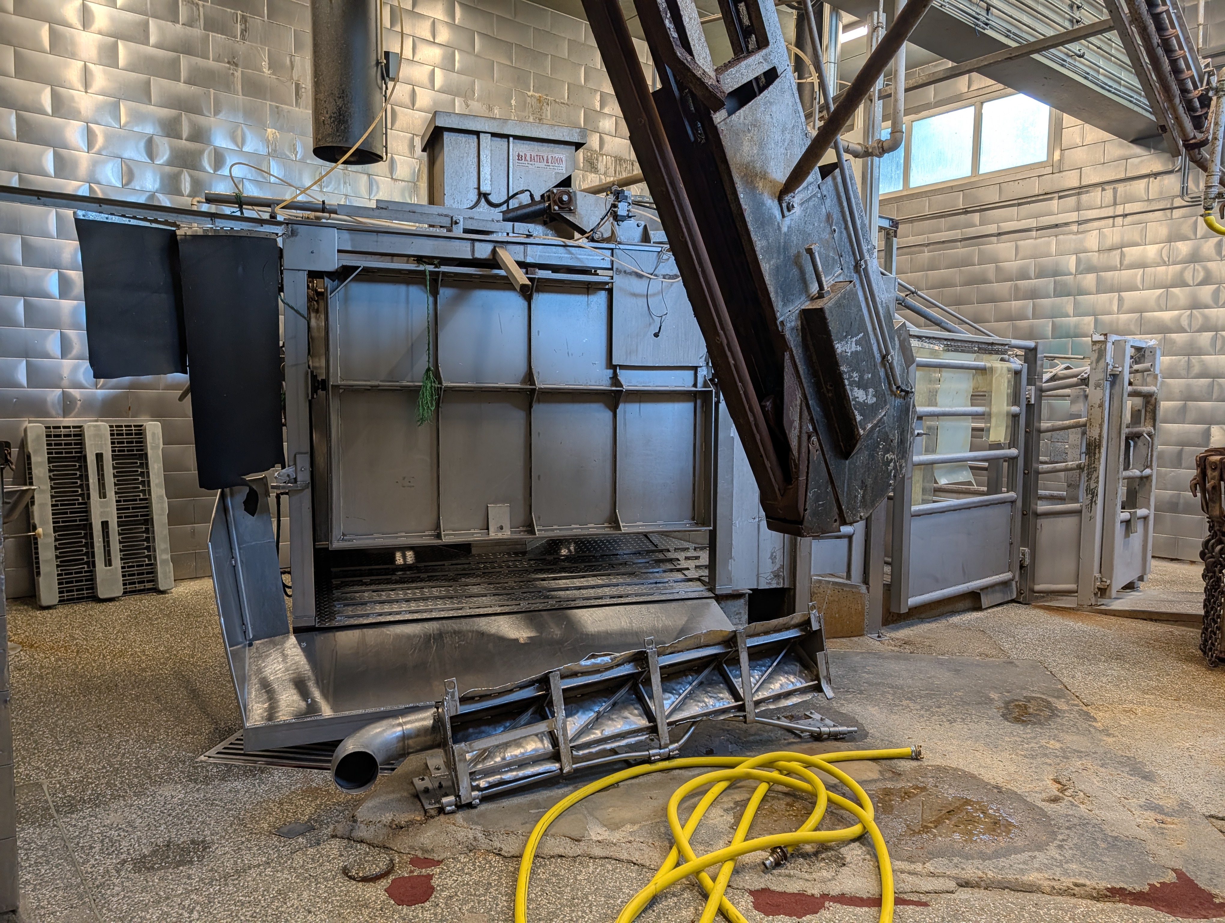 Used 50 cattle per hour slaughterline