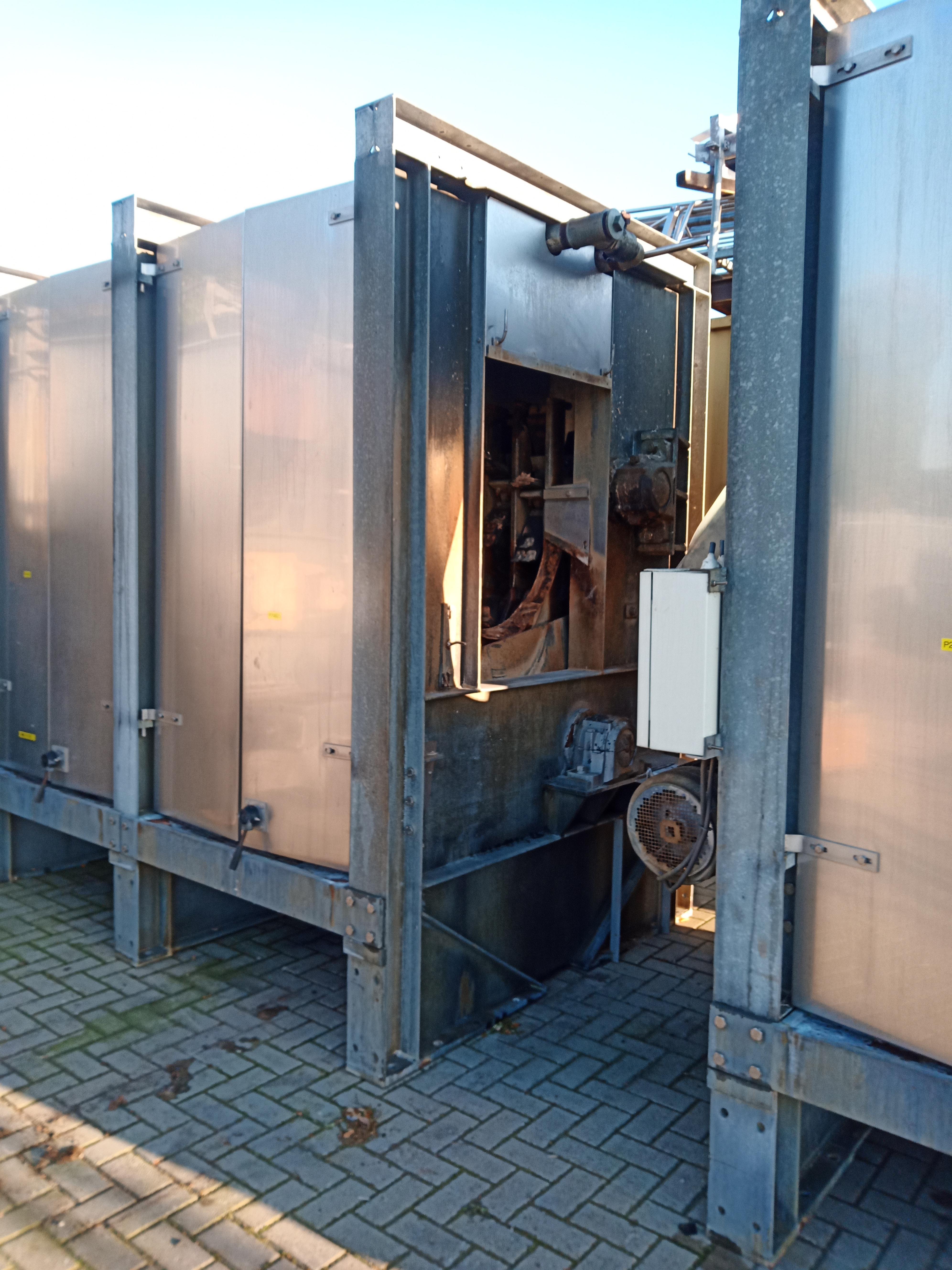 Used U-bar dehairing machine