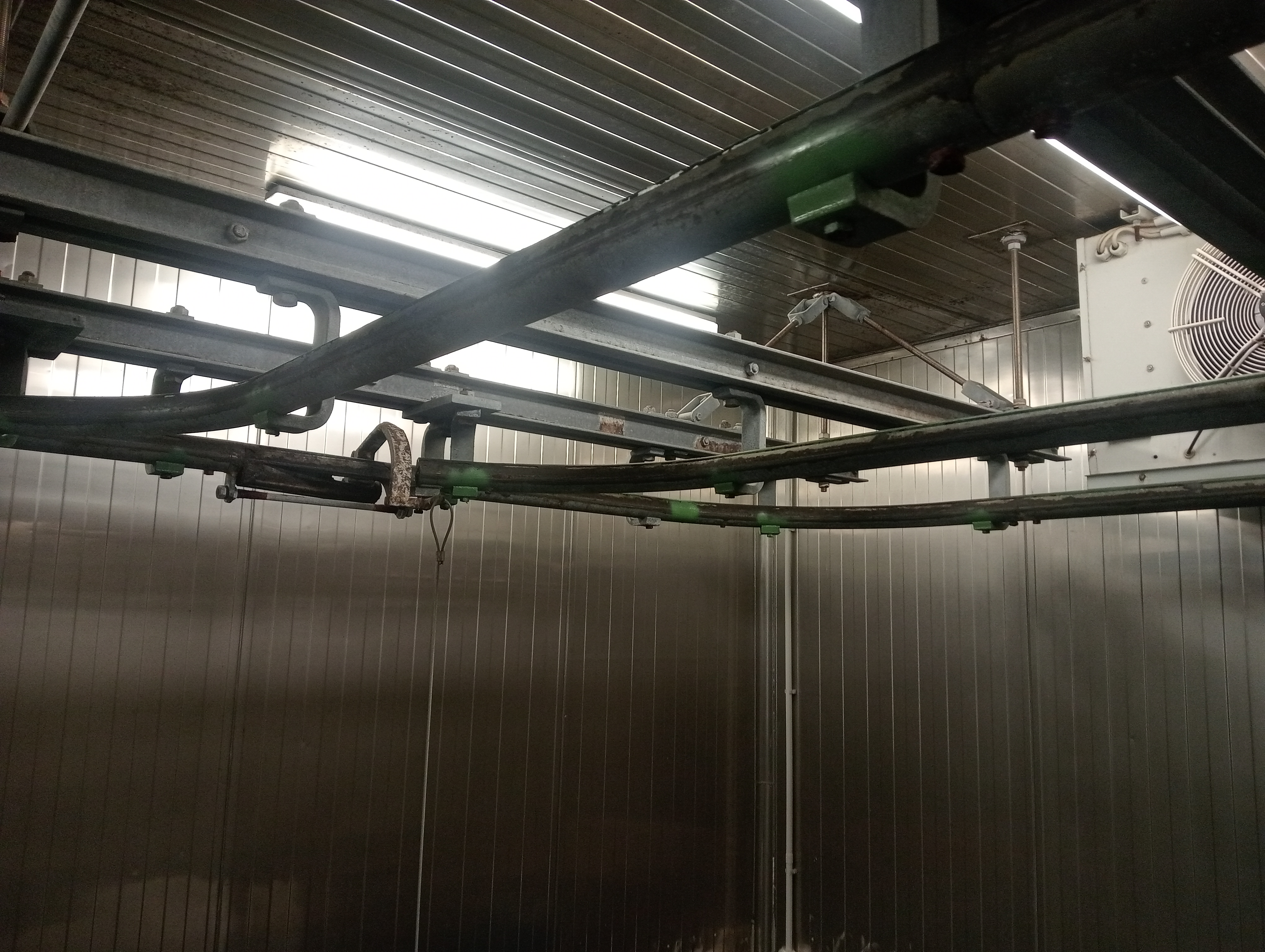 Used Cold store rails.