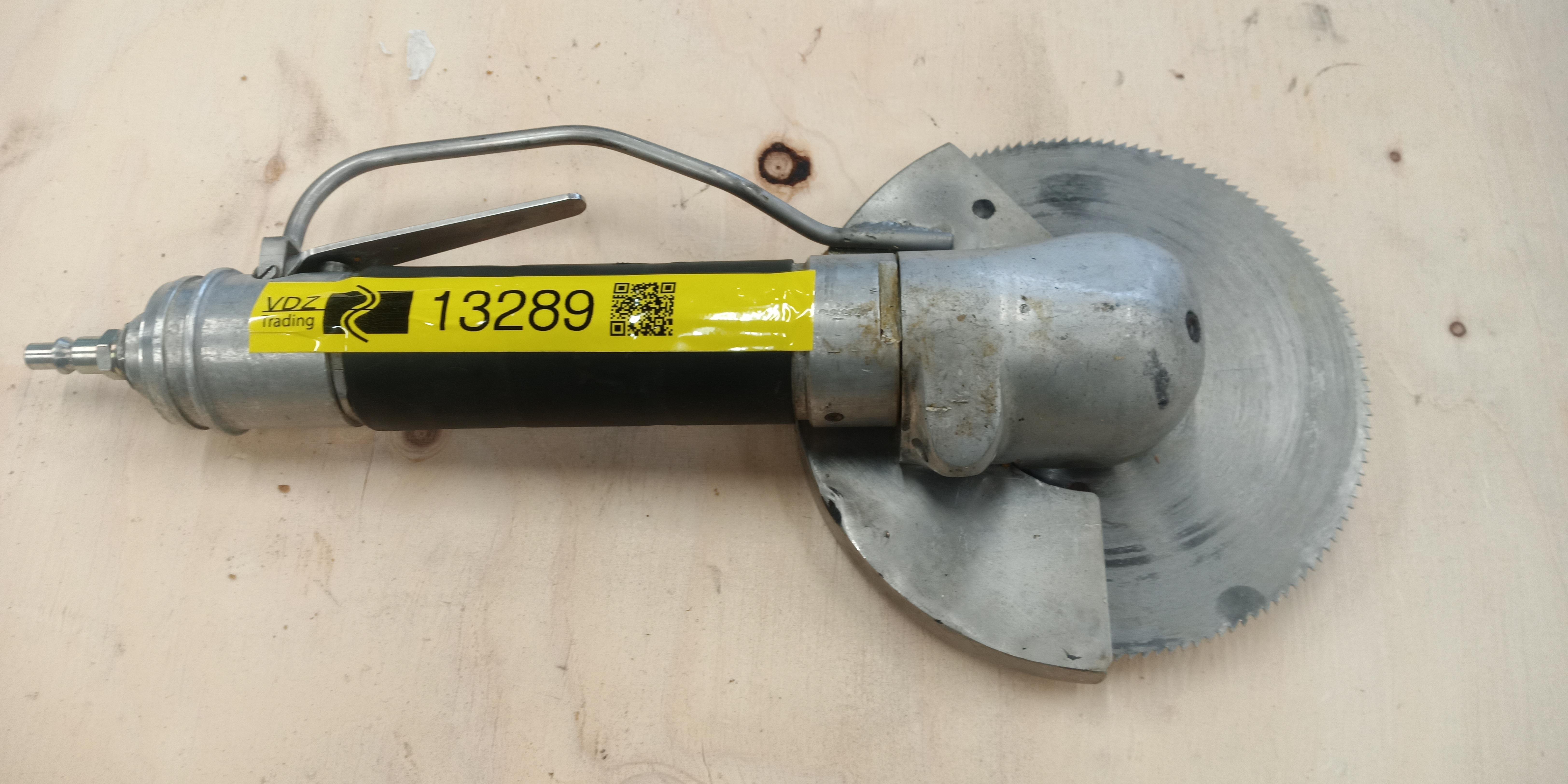 Used Air powered circular saw