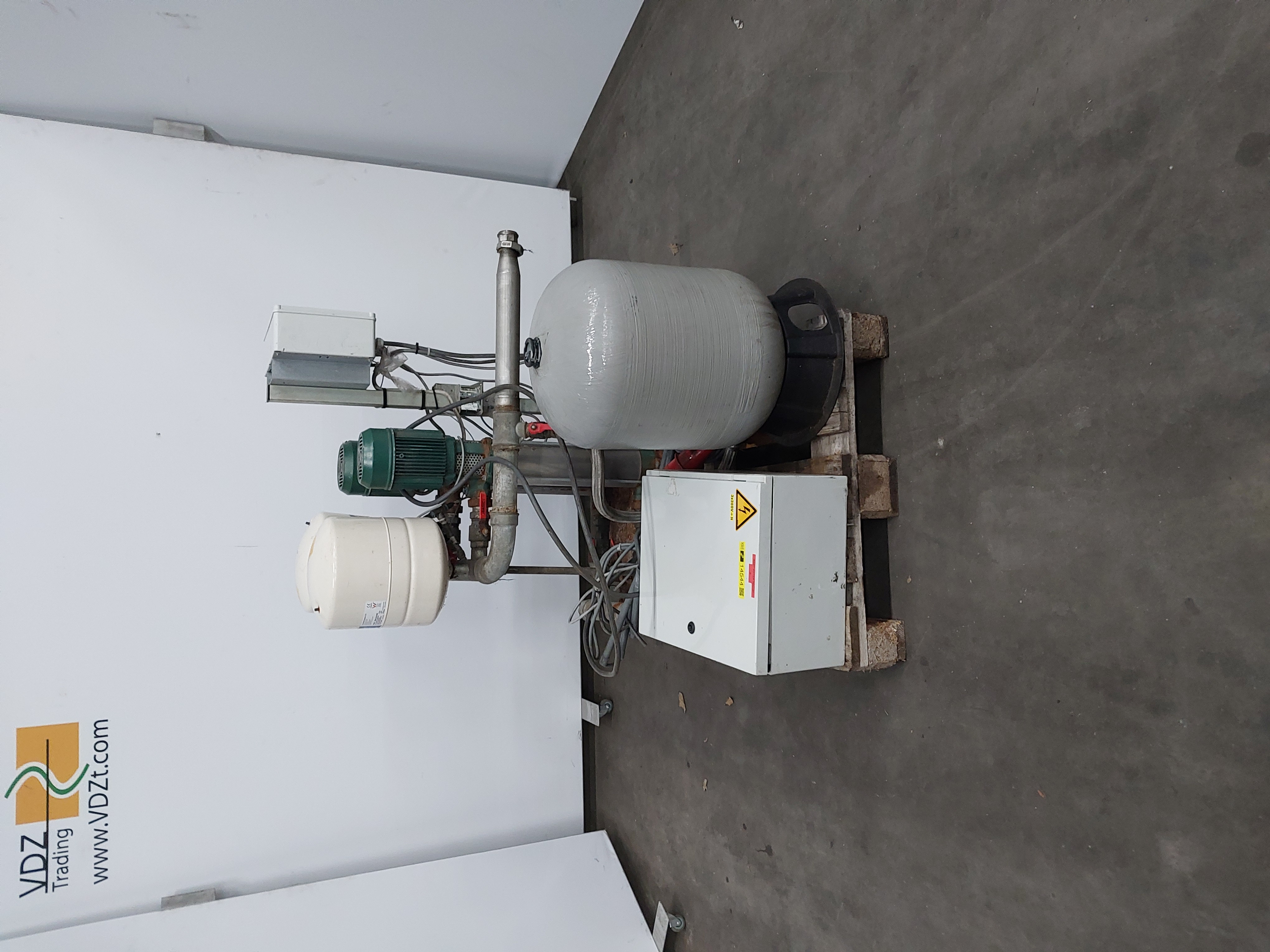 Used Water pressure booster