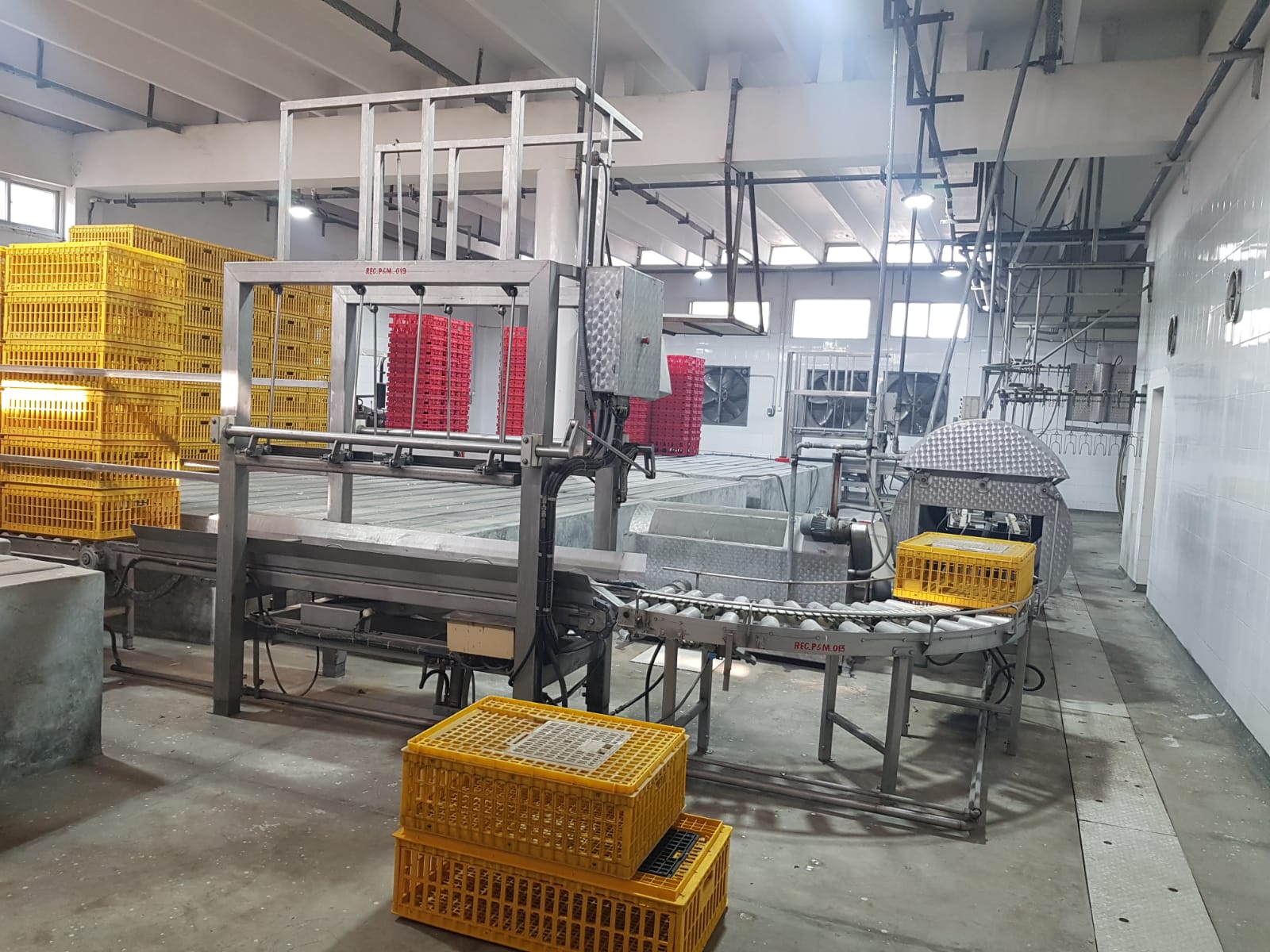 Used Poultry 2000 bph - Slaughterline