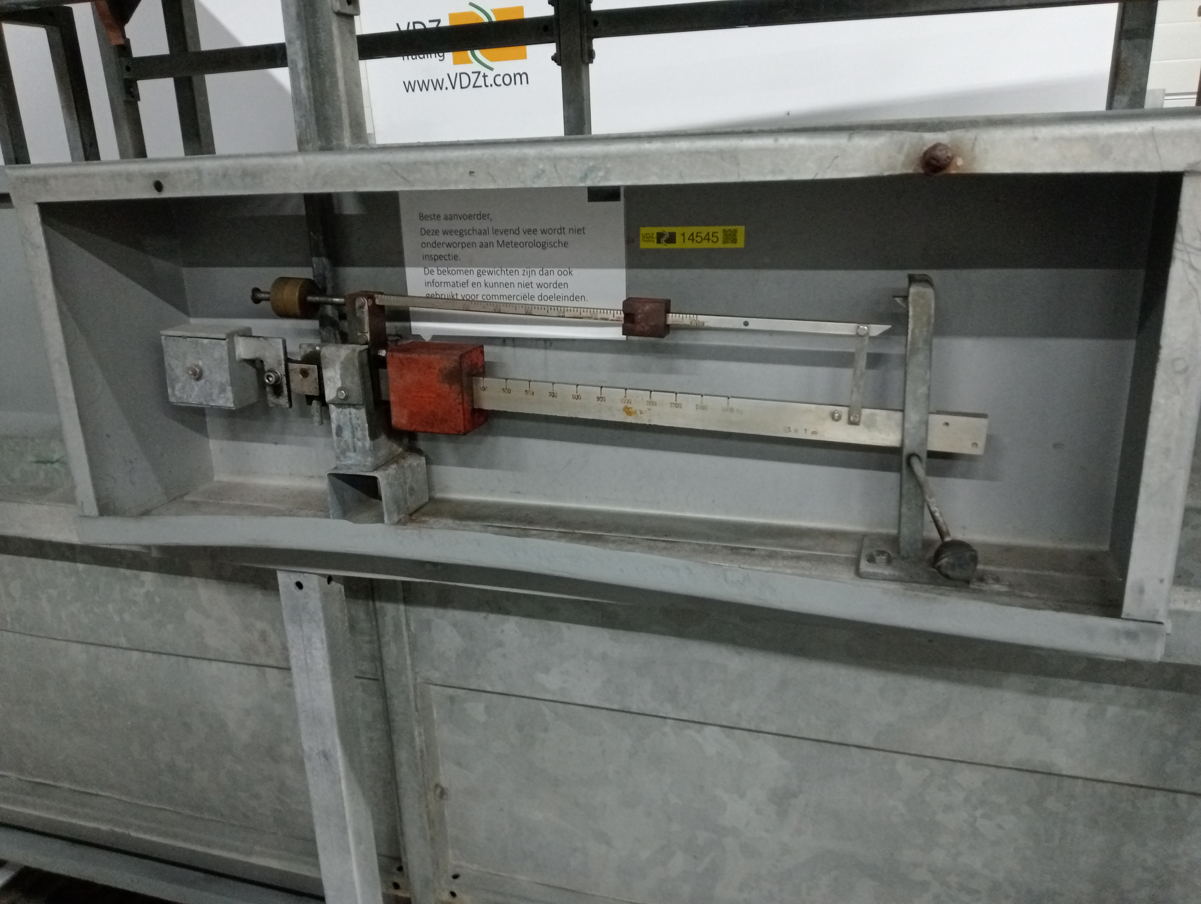 Used Weighing scale for live animals