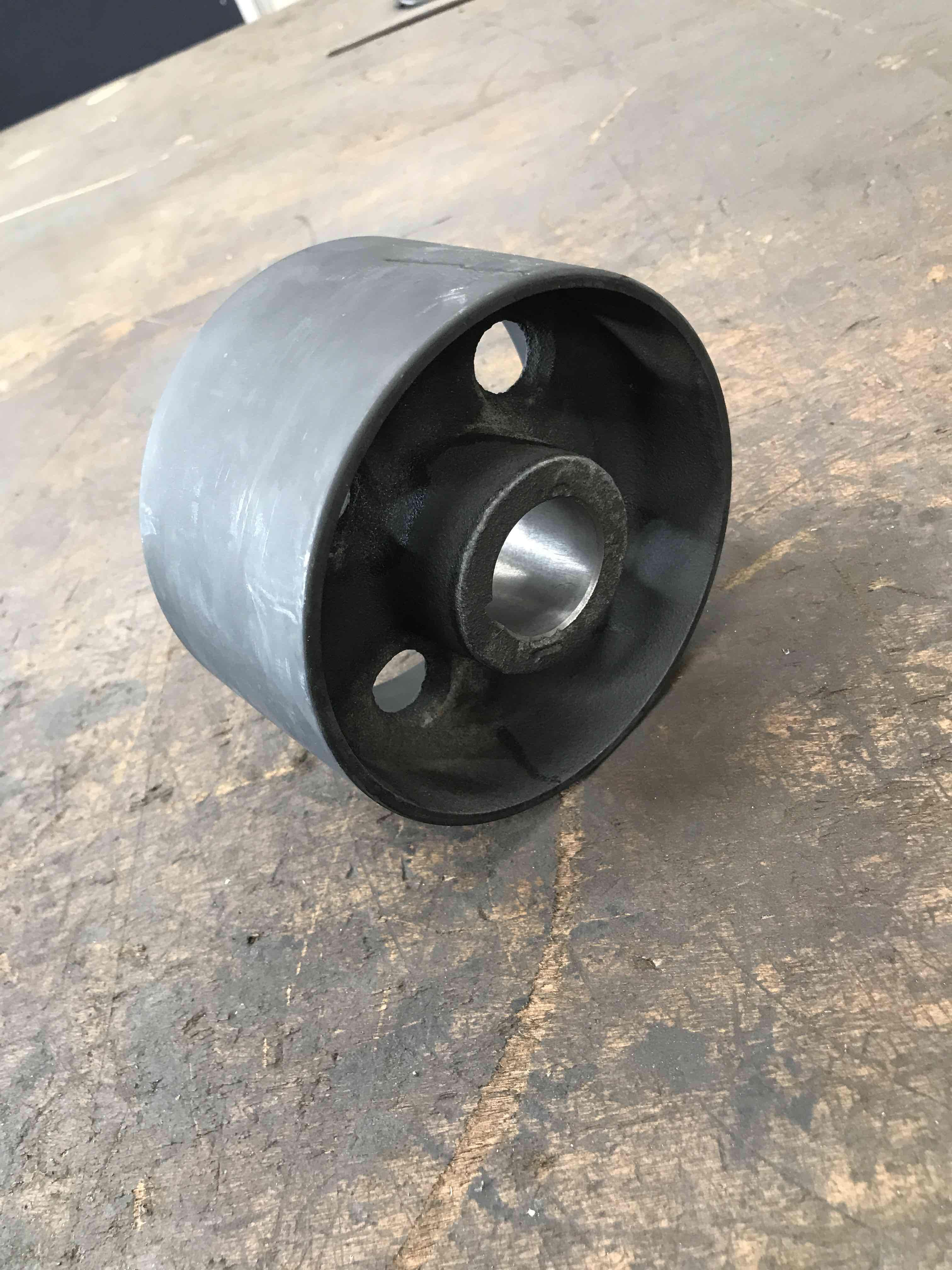 Used Pulley for plucker (steel)