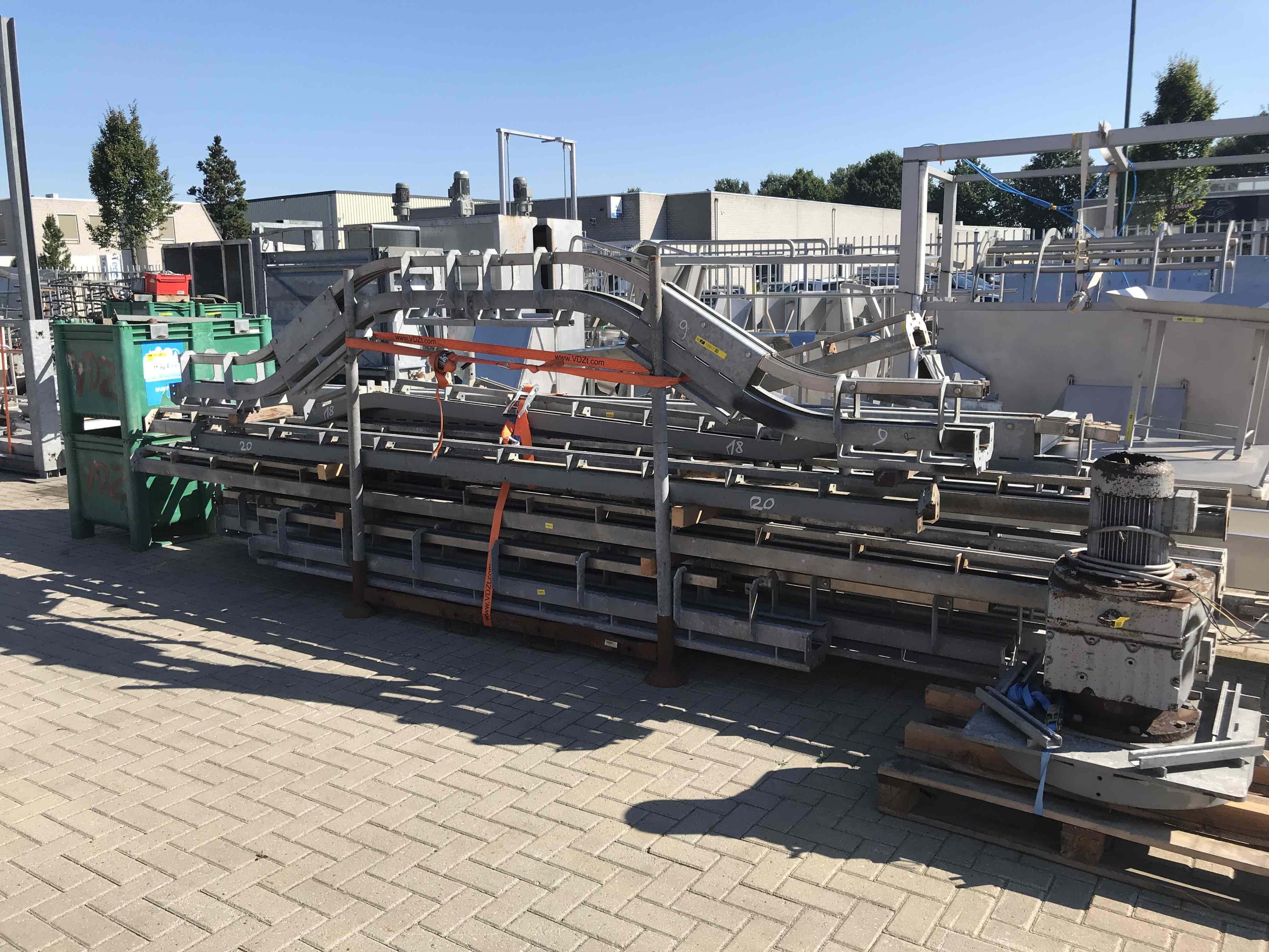 Used Bi-rail slaughter conveyor