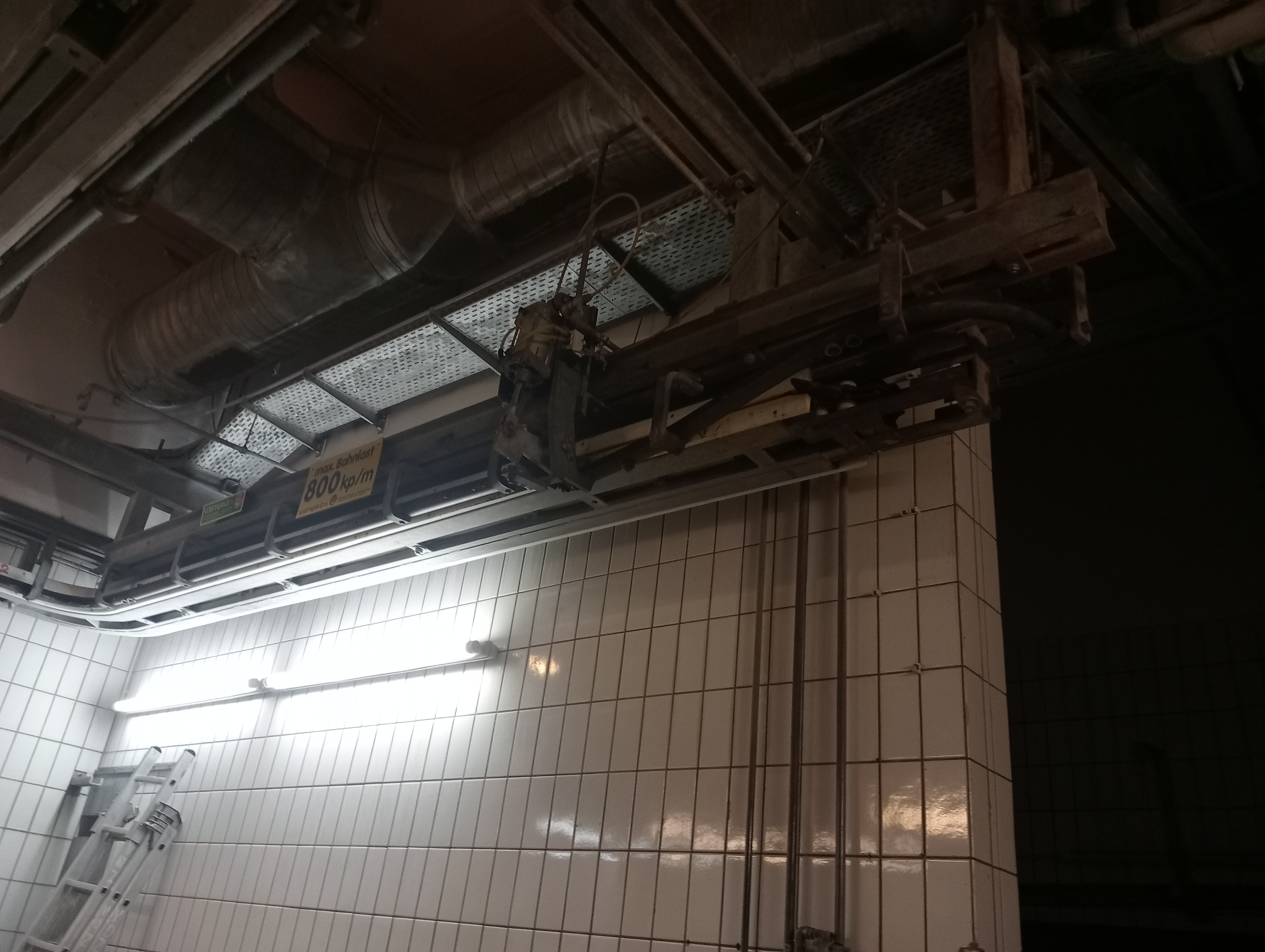 Used Bleeding conveyor