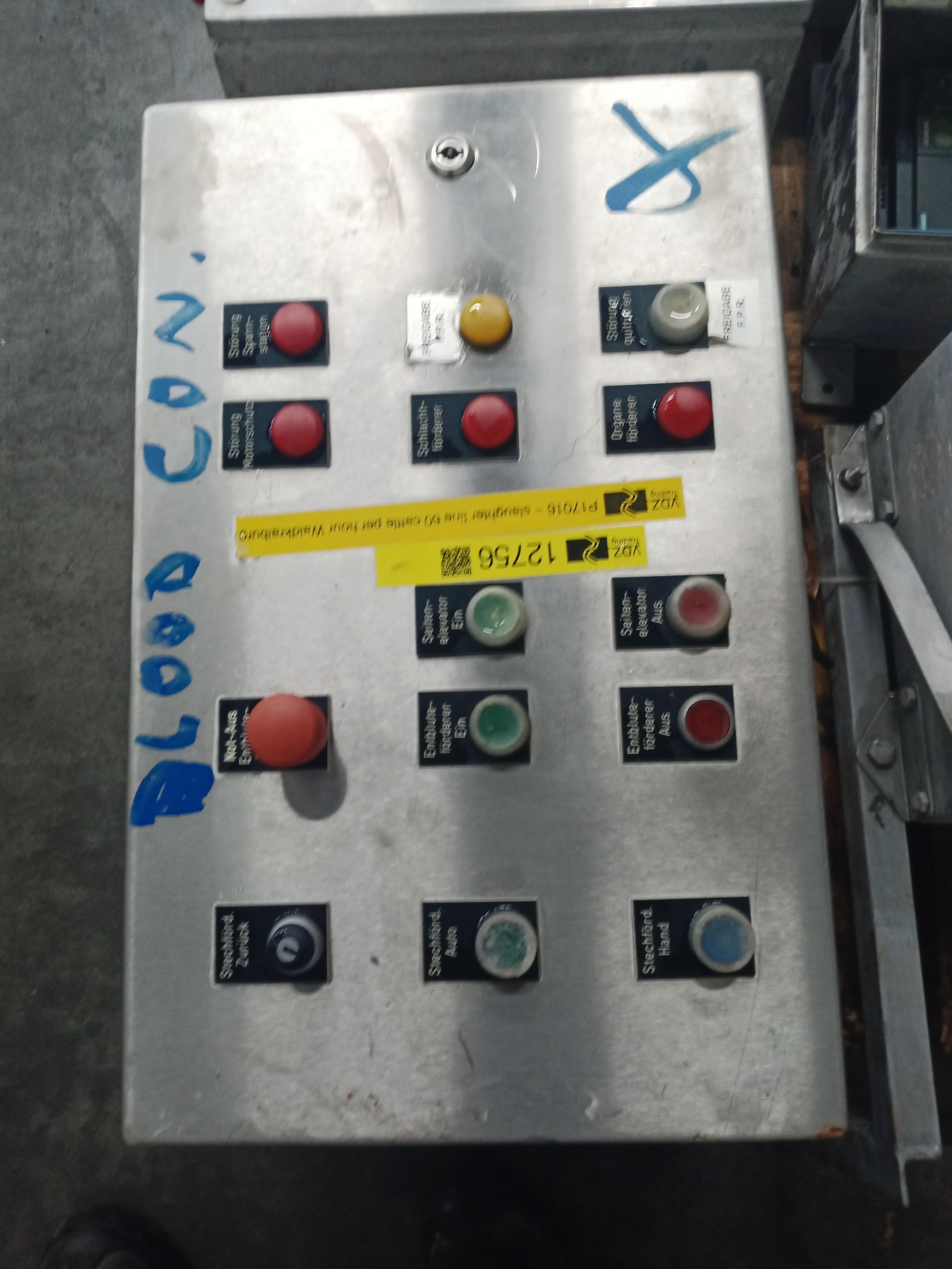 Used Pallet with switchboxes