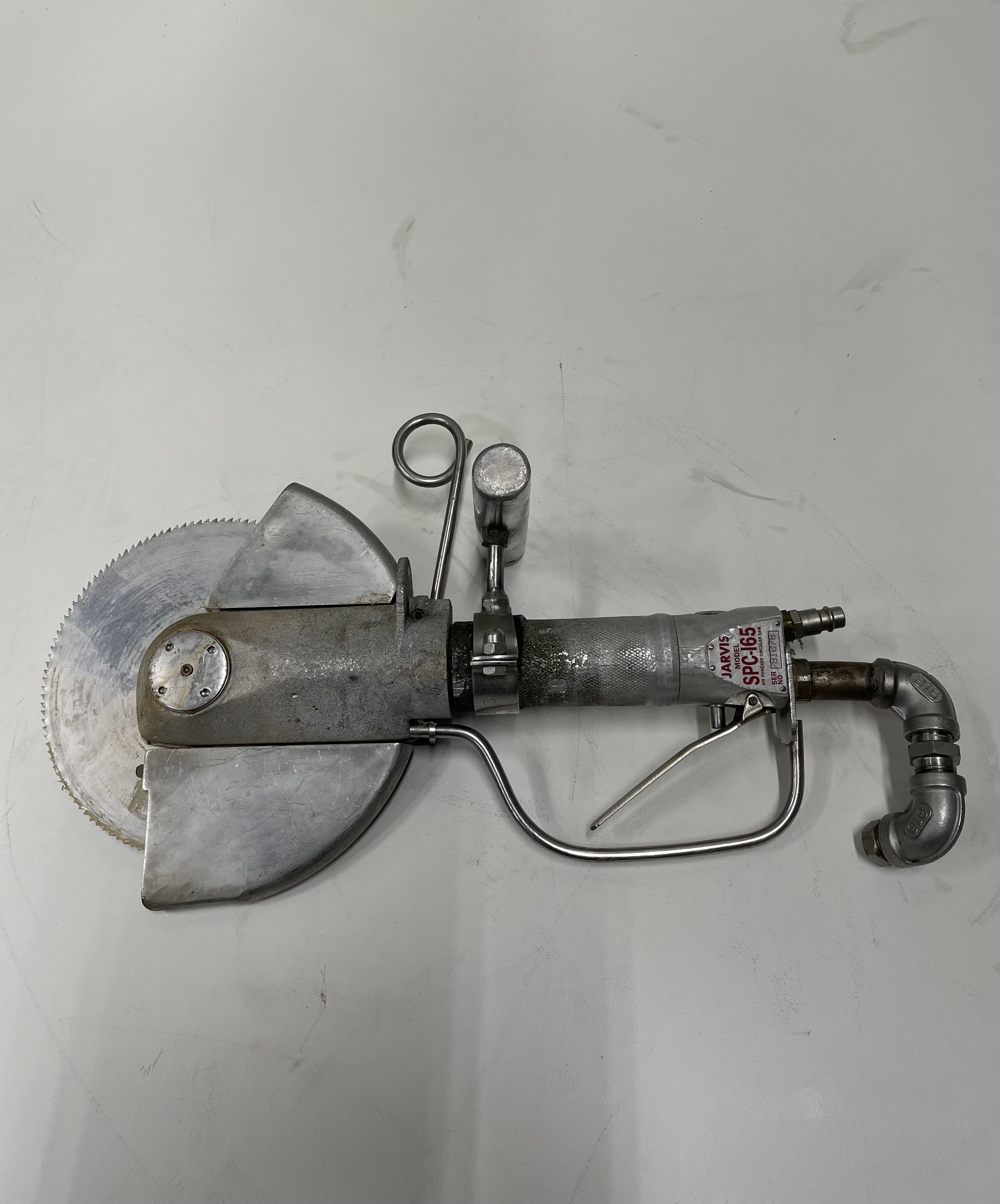 Used Air powered circular saw