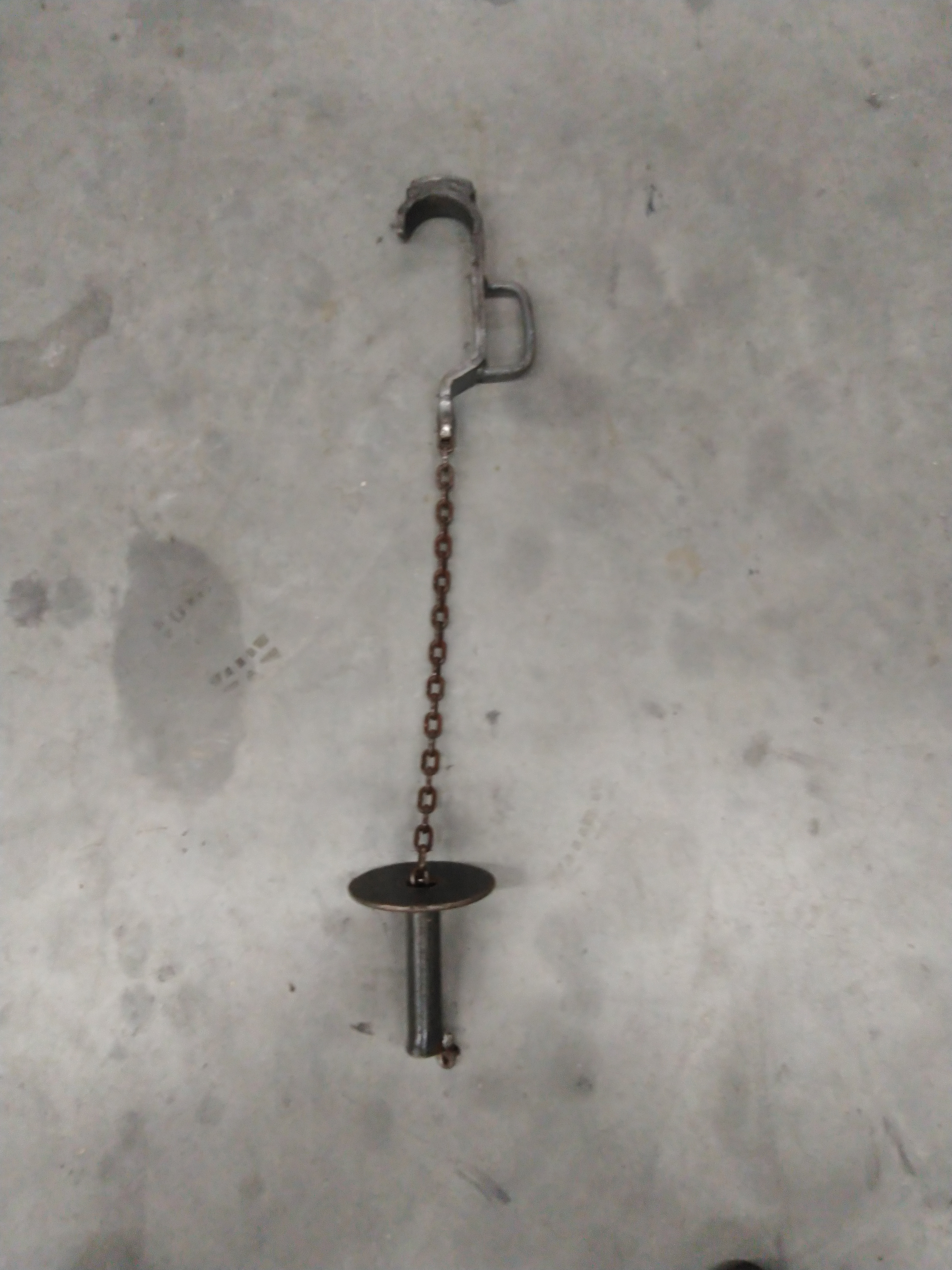 Used Bleeding hooks pigs