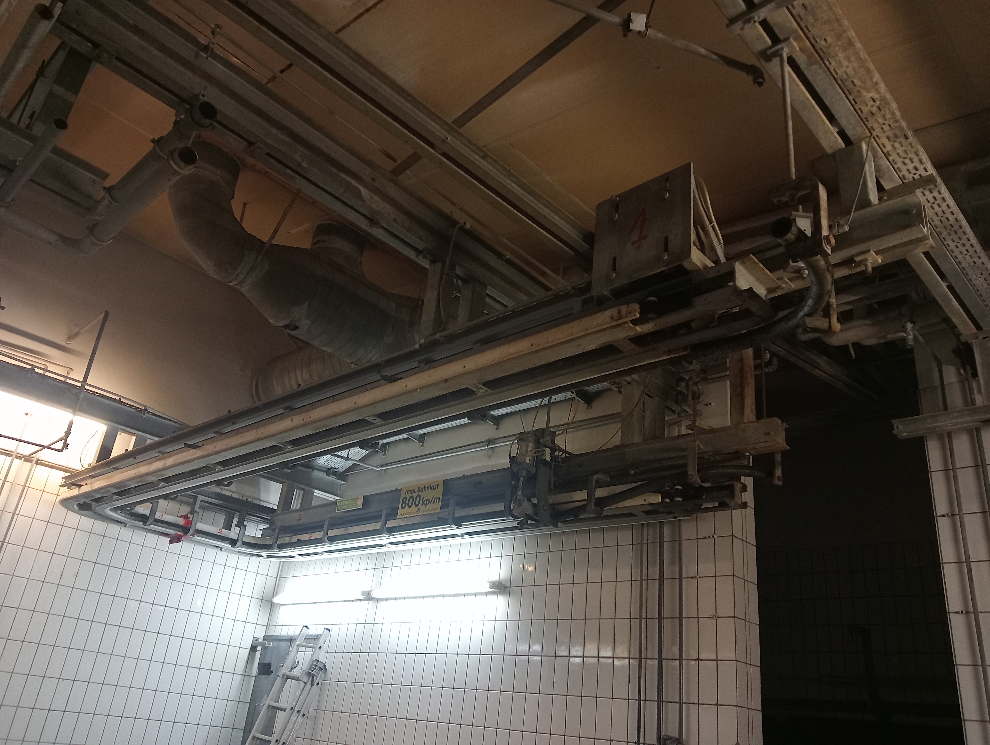 Used Bleeding conveyor