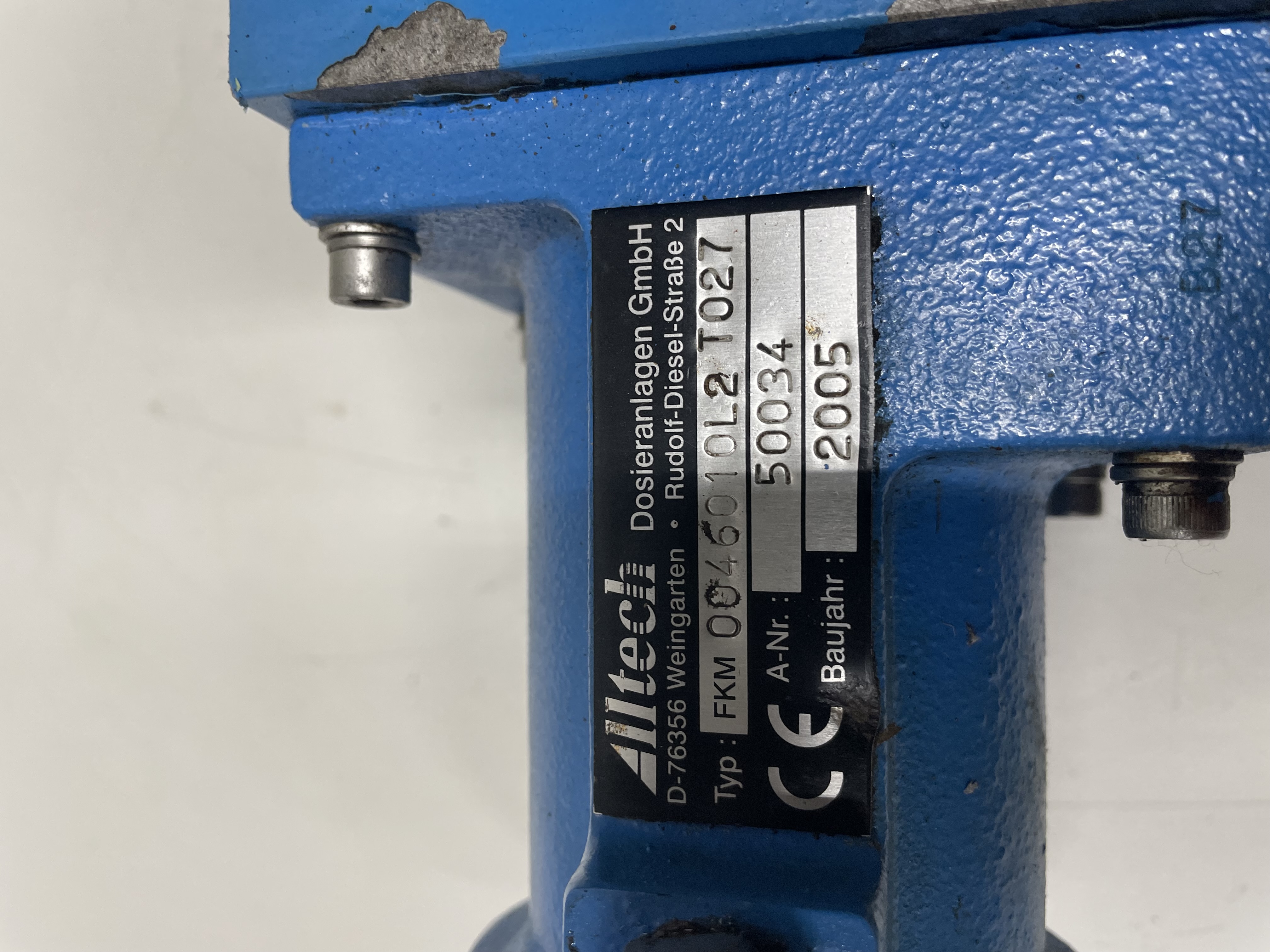 Used Pump for FeCl