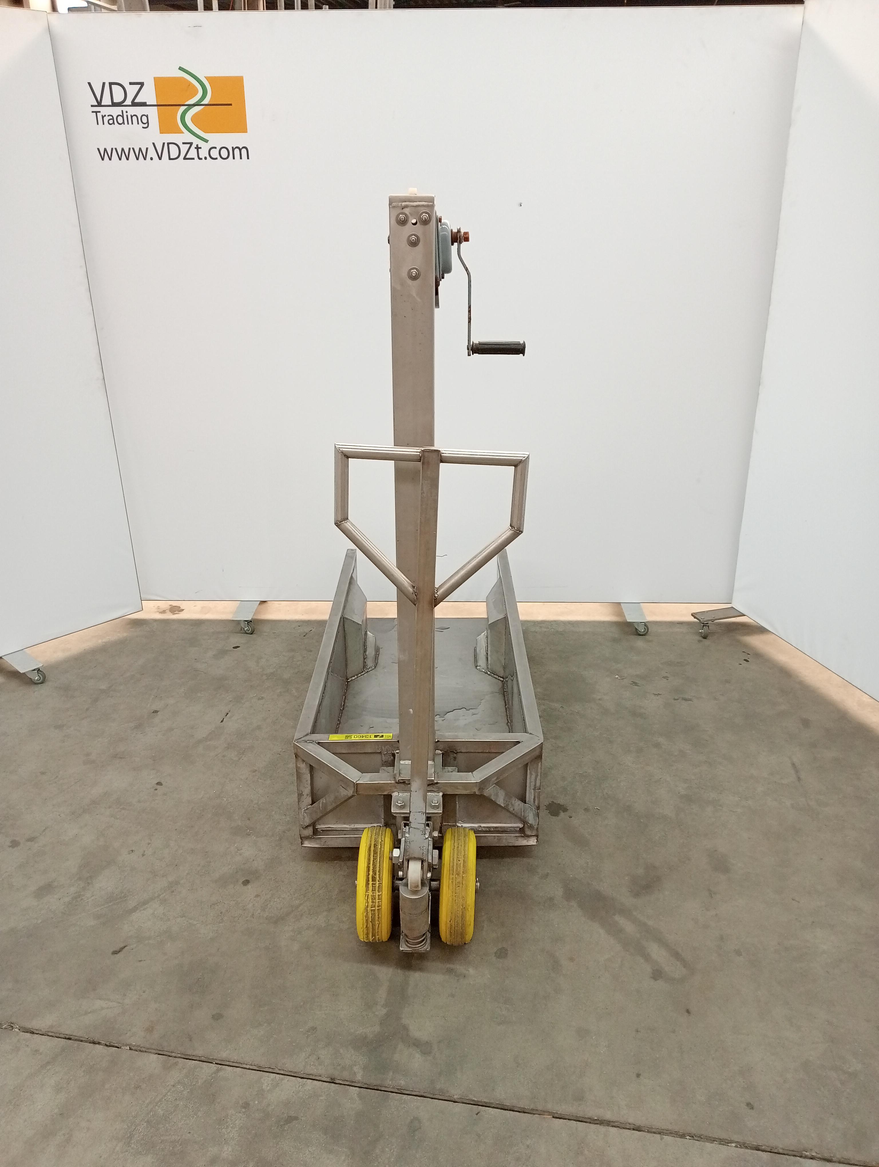 Used Cadaver trolley