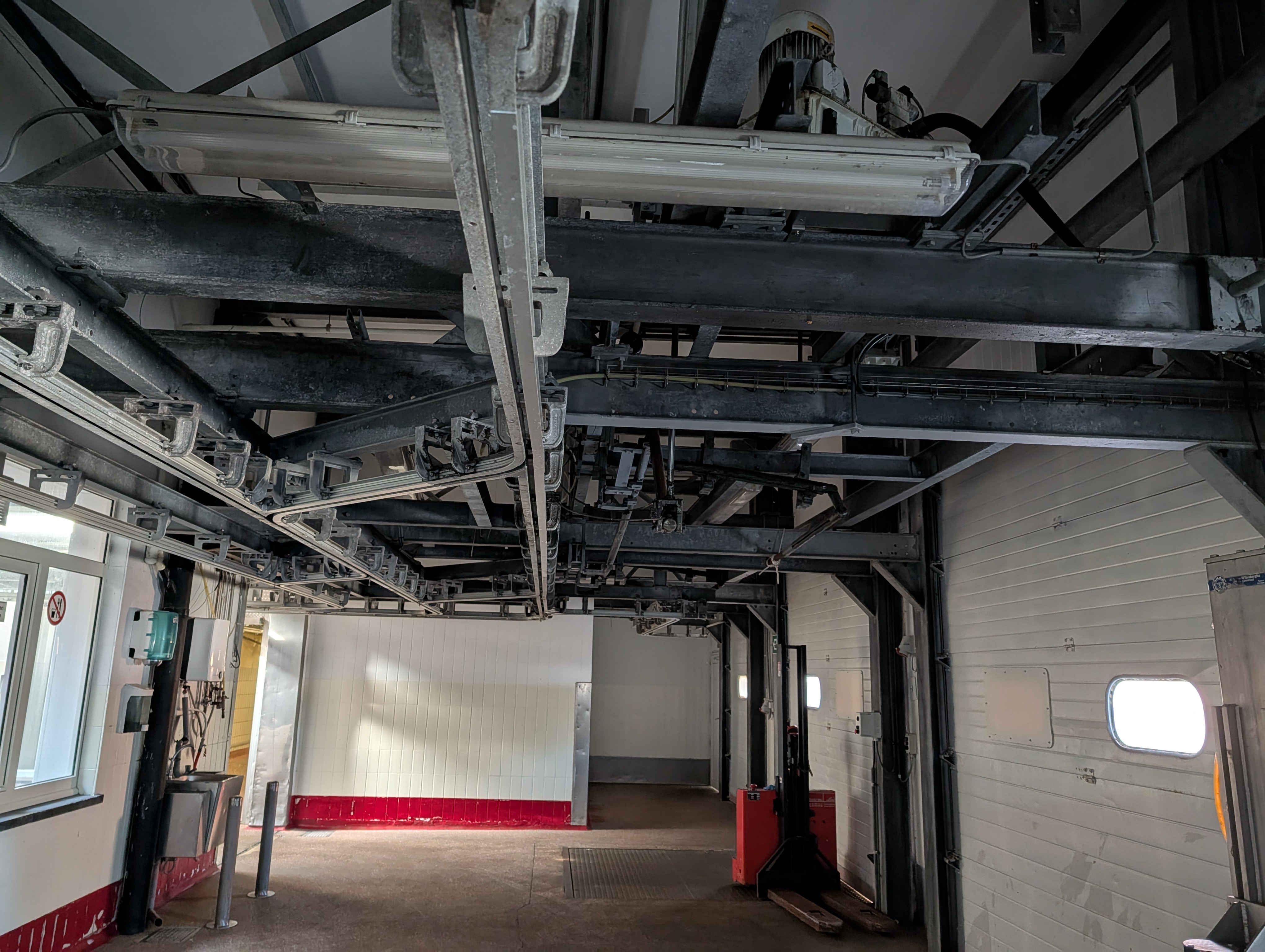 Used 50 cattle per hour slaughterline