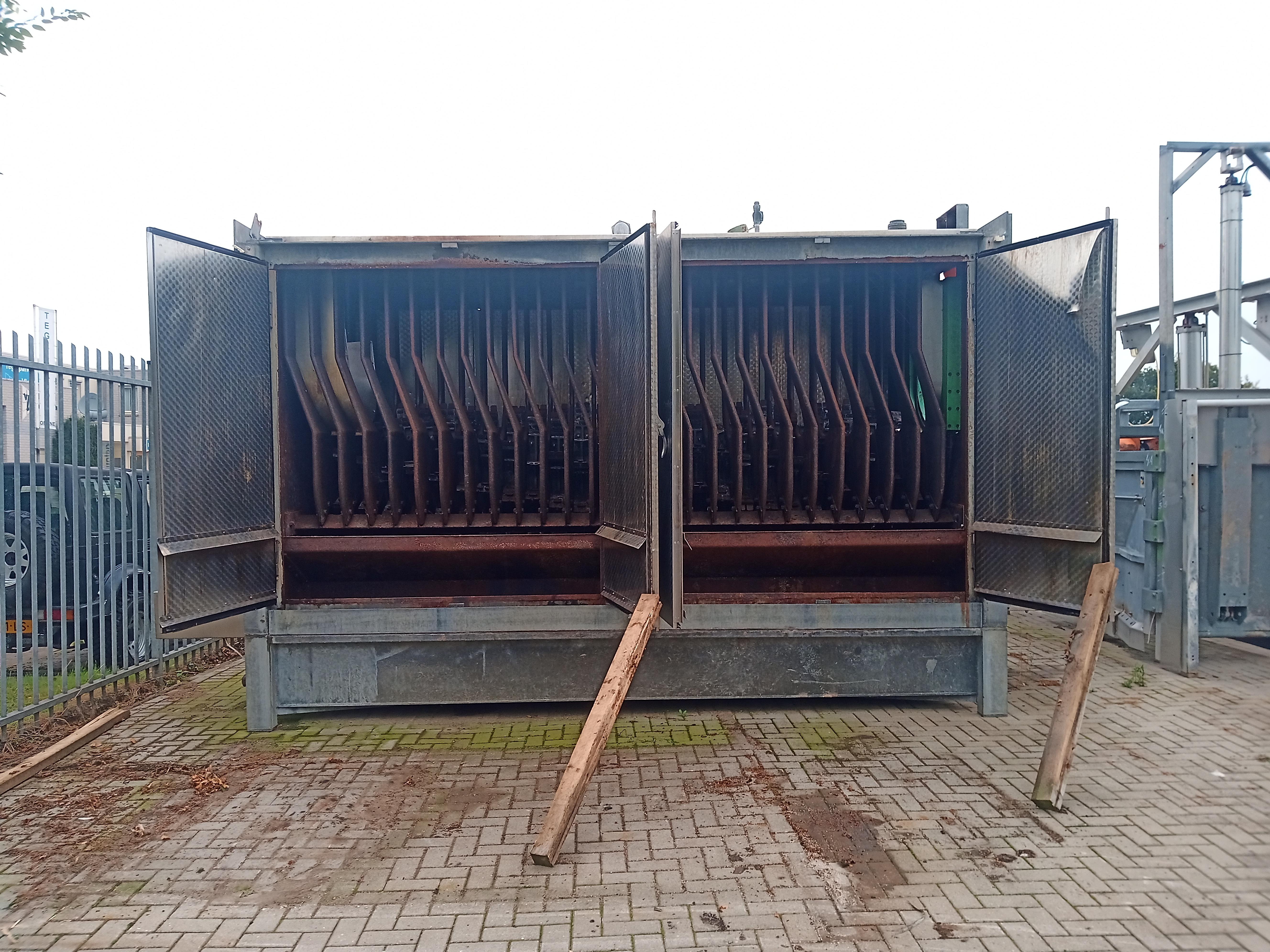 Used U-bar dehairing machine