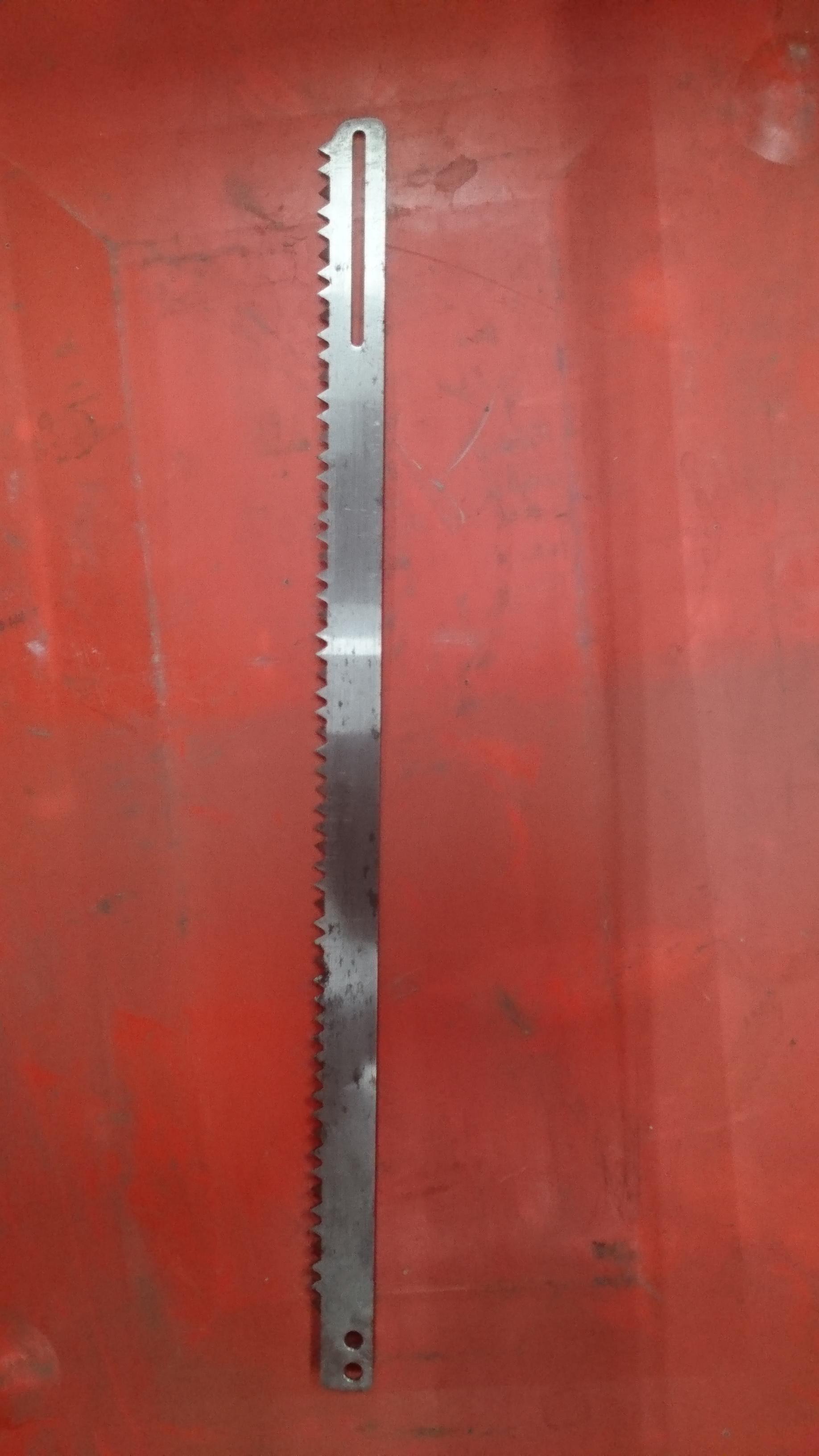 Used Reciprocating brisket saw blade - 35 cm