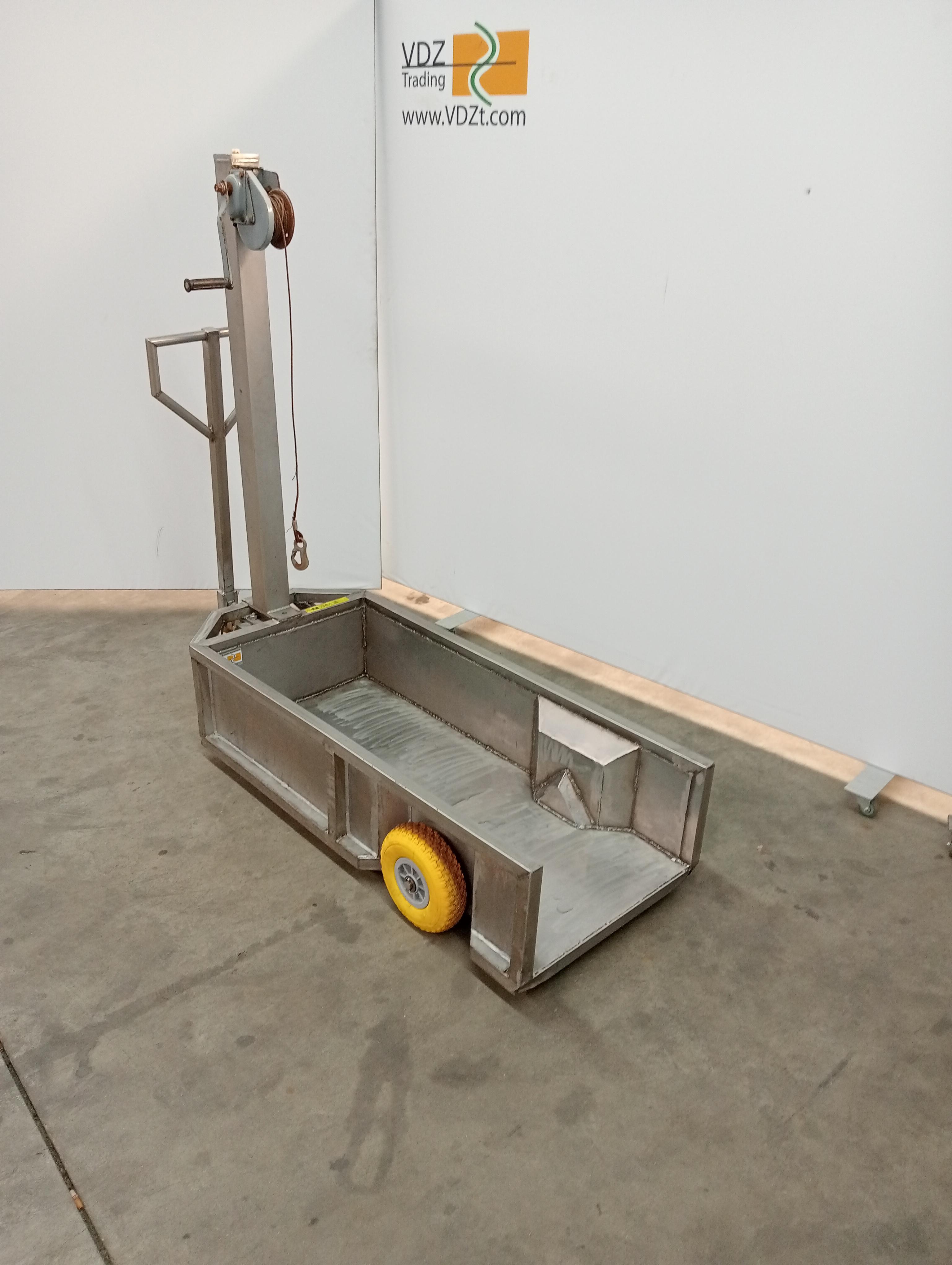Used Cadaver trolley