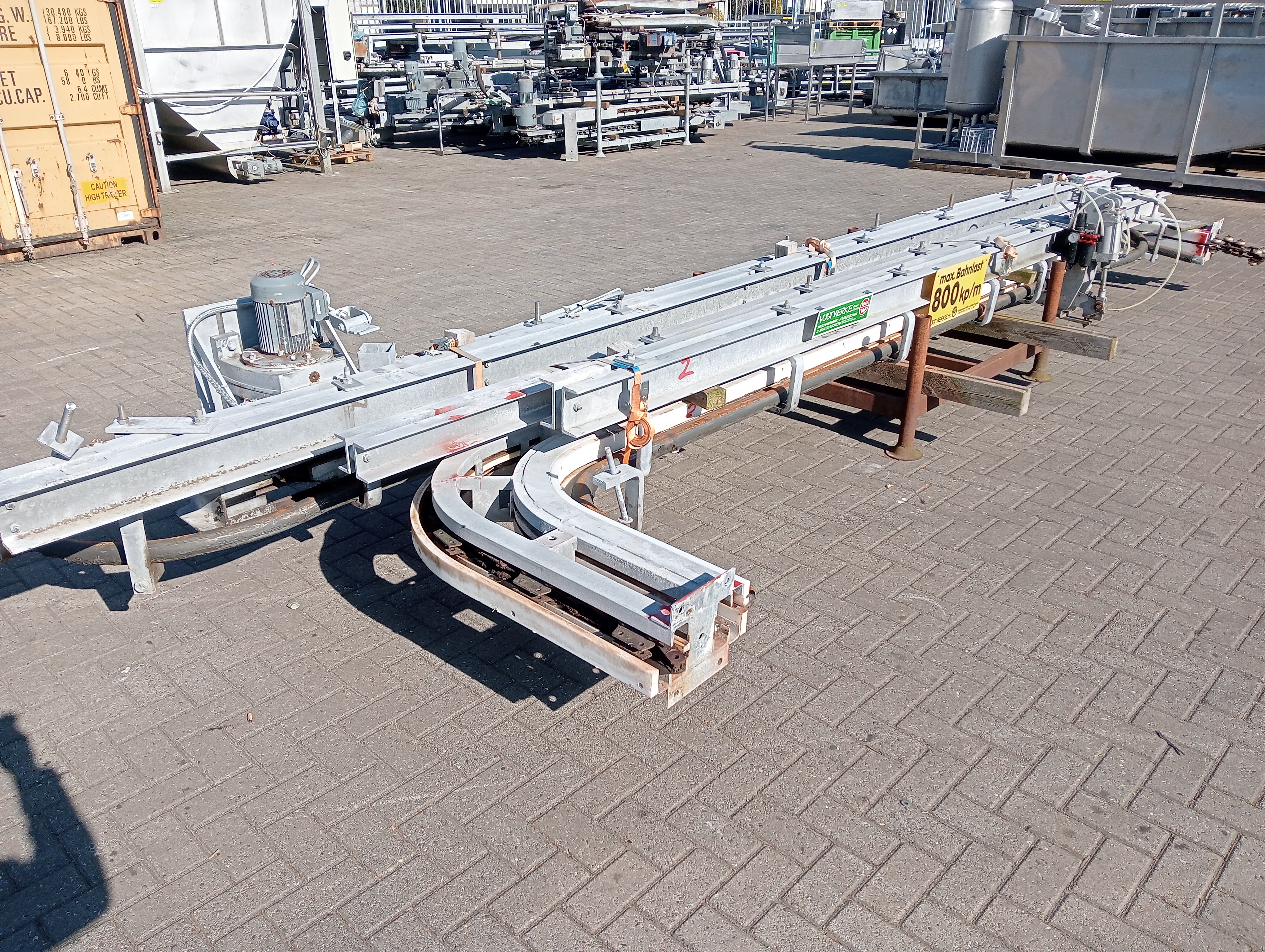 Used Bleeding conveyor