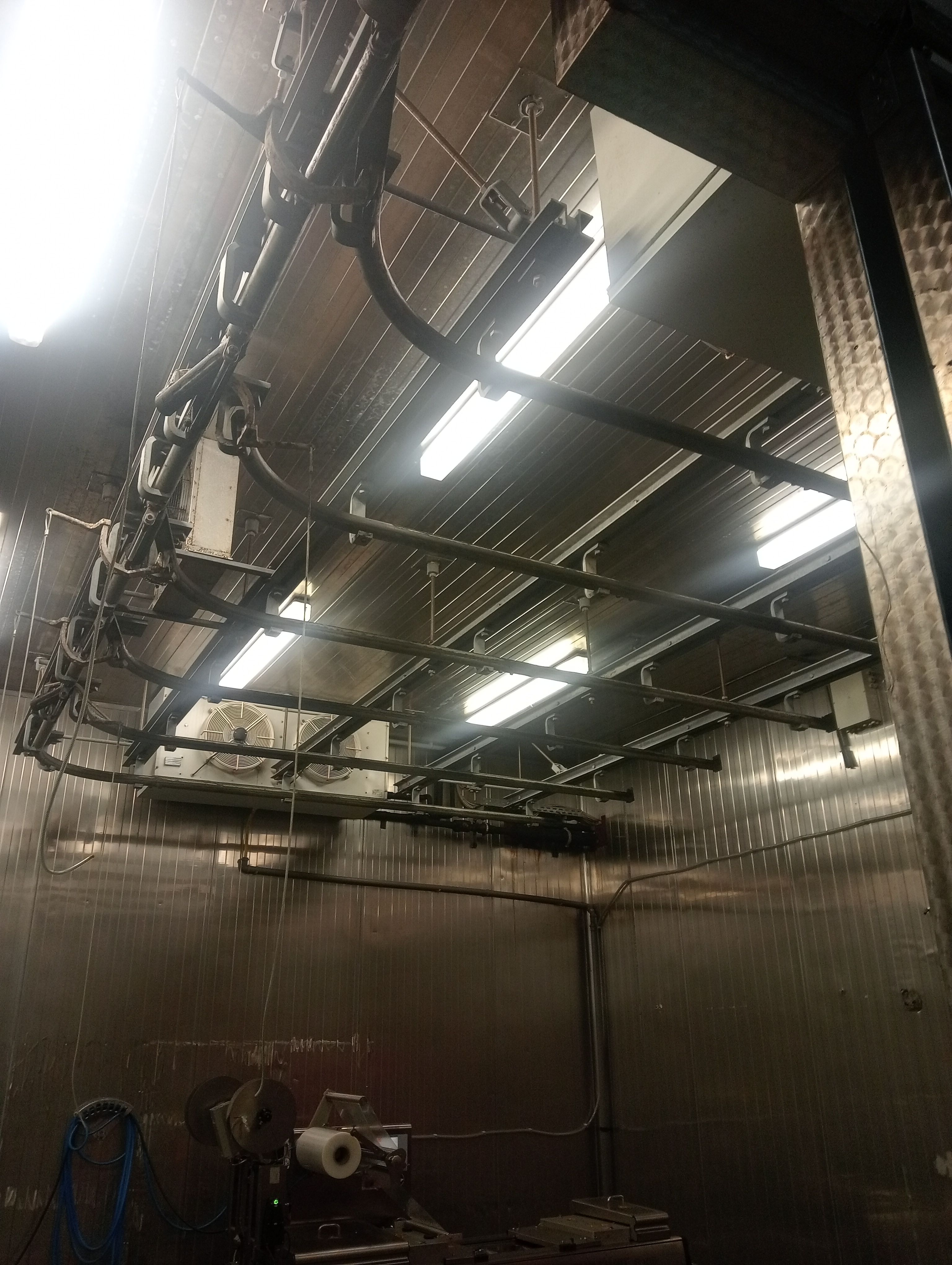 Used Cold store rails.