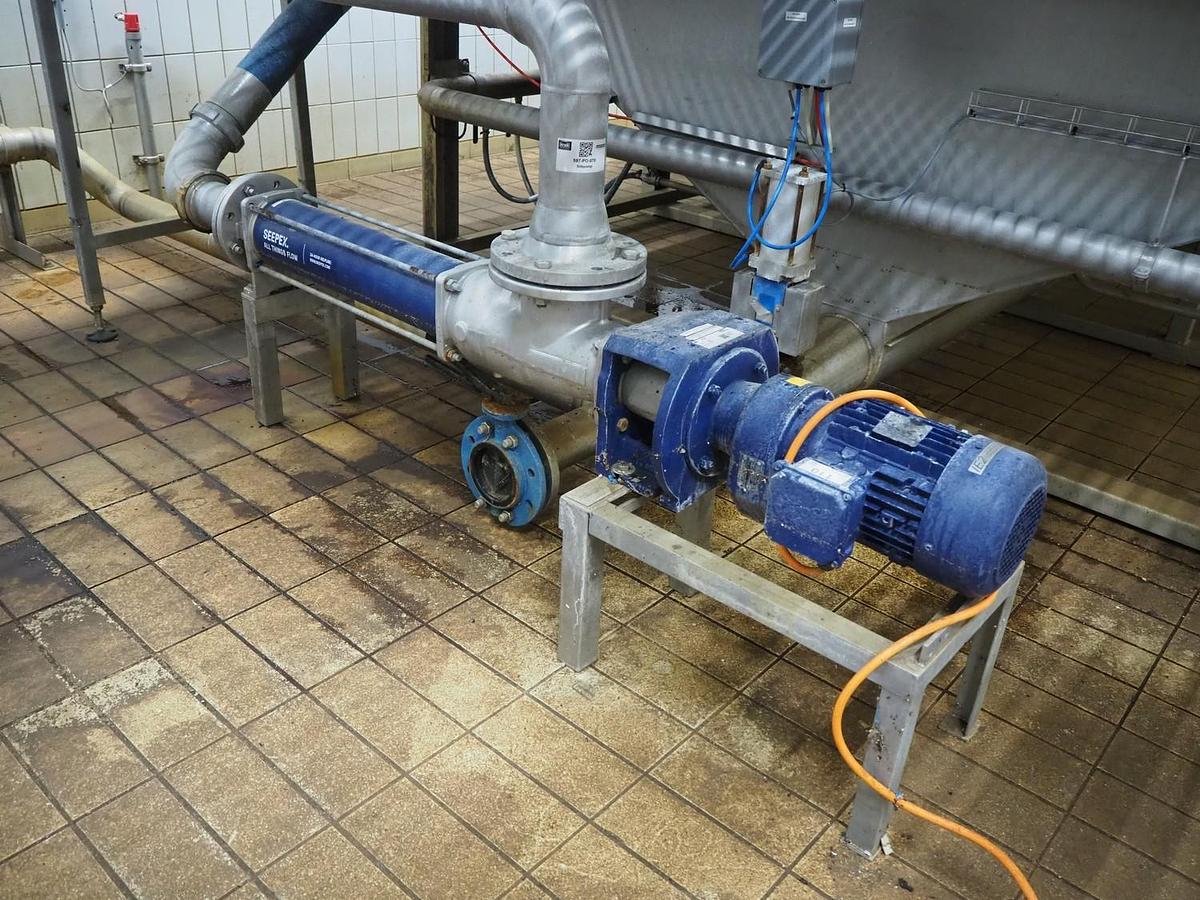 Used Polymer dosing pump