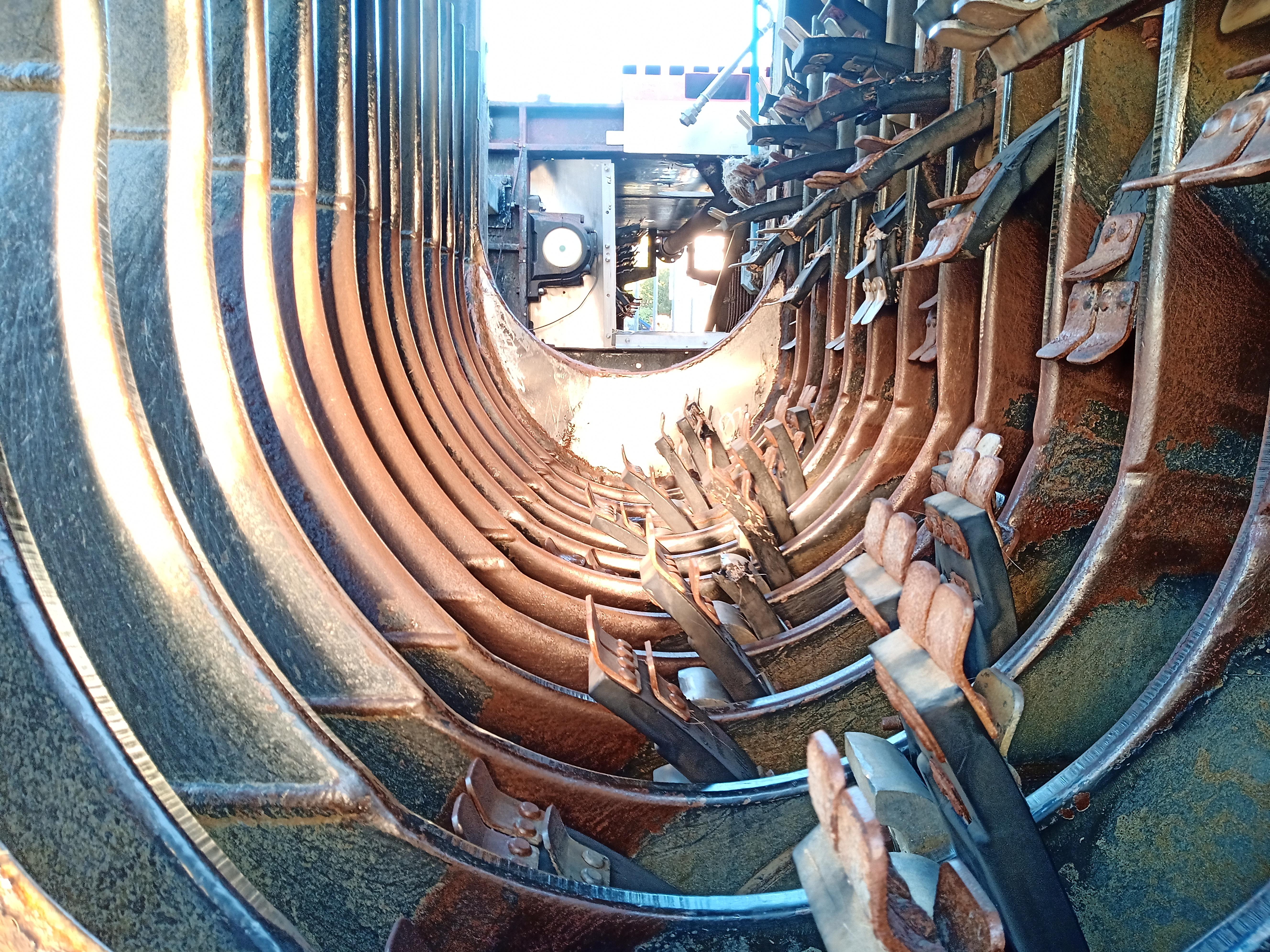 Used U-bar dehairing machine