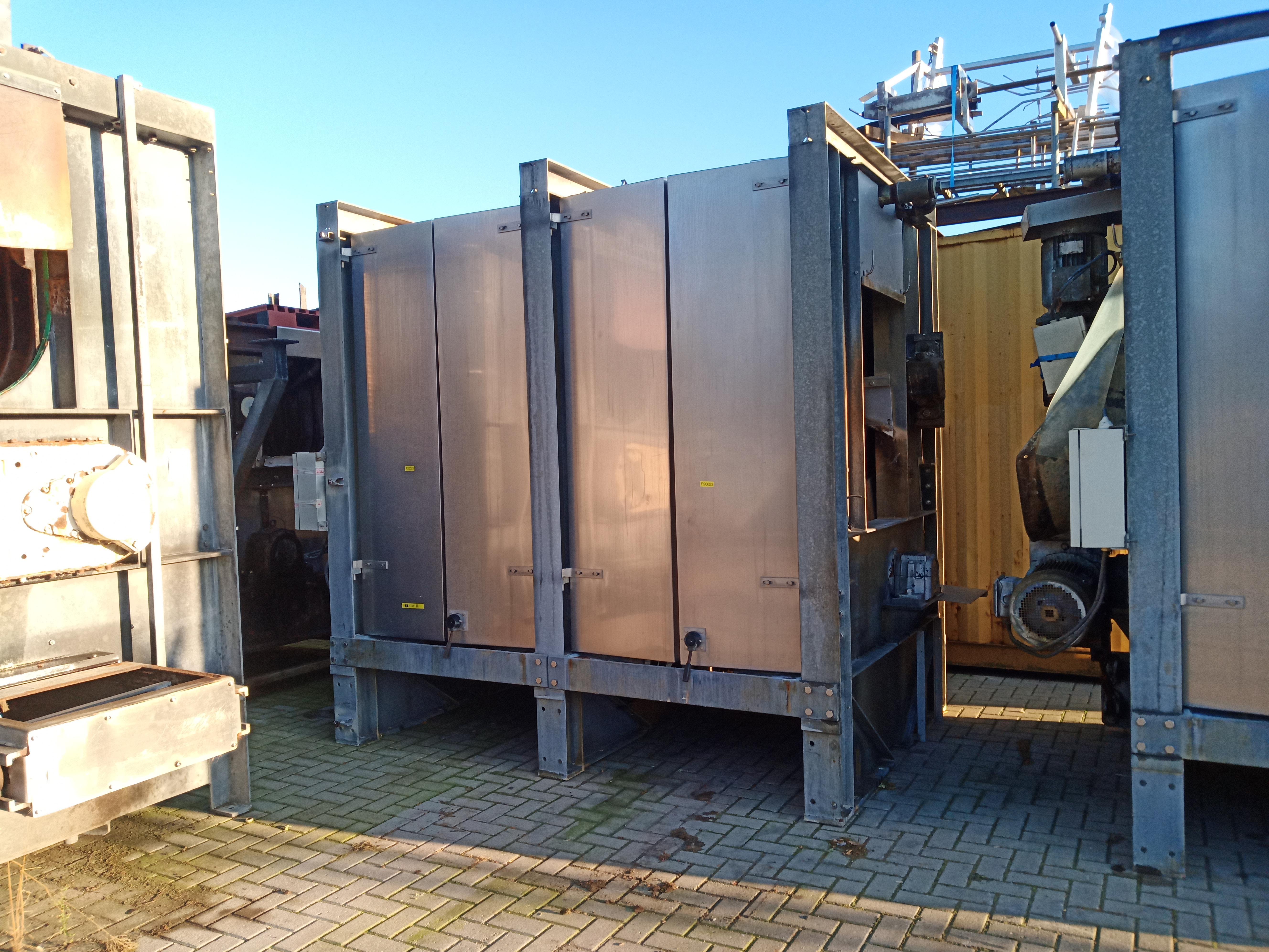 Used U-bar dehairing machine