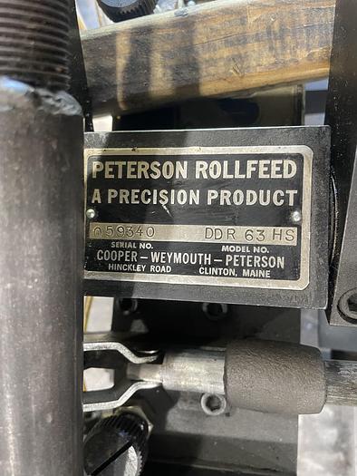 Used COOPER-WEYMOUTH PETERSON DDR63HS