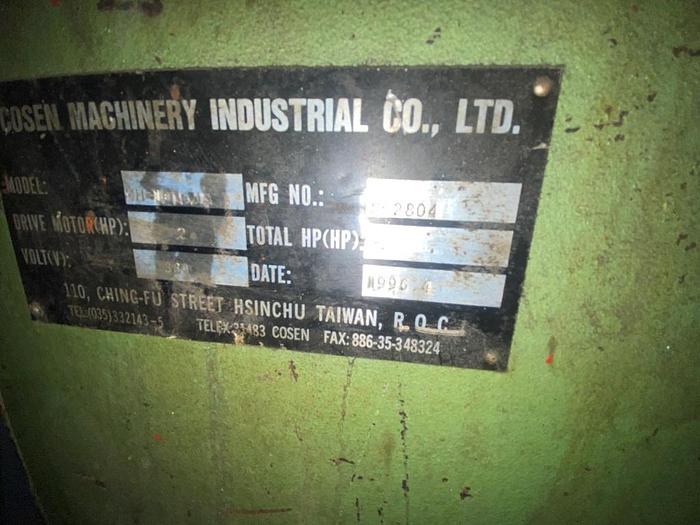 Used 1996 Cosen MH-1016JA Manual Bandsaw