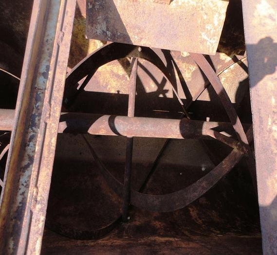 Used Mixer, Ribbon, 50 CF, Carbon Steel, 25 HP, Double Ribbon #S738431