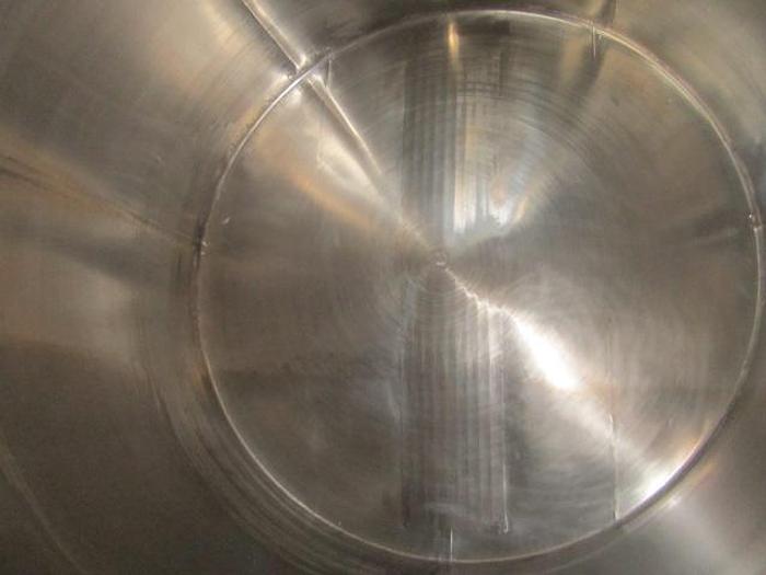 Used Tank, 3,000 Gallon, 316 Stainless Steel, Jacketed, Horiz, CE Howard, S738842 #S738842