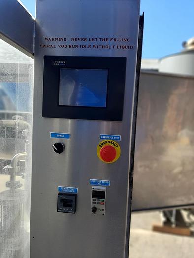 Used Filler, Bottle, Inline, 10-Head, 304 Stainless Steel, 250ml - 5,000ml #C744824