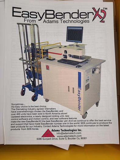 Used 2006 Easy Bender Turbo 200 Steel Rule Bending Die Machine Dieboard Cutting