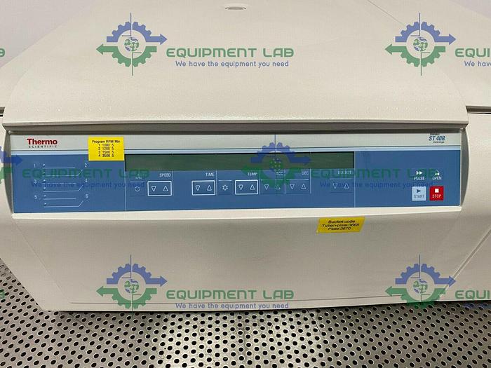 Used Thermo Fisher  75004525 Sorvall ST 40R Centrifuge w/ Thermo 75003667 Rotor 120V