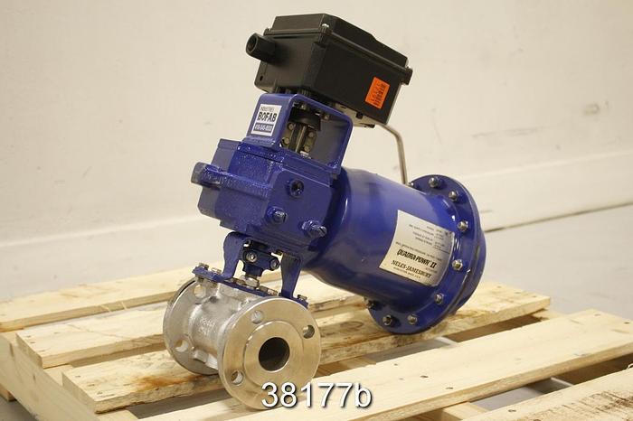 Unused Neles Jamesbury 1.5" Control Ball Valve #38177