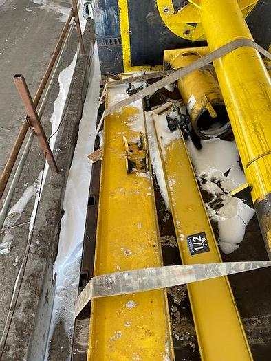 Used 1/3-Ton x 20'-3" Free Standing Jib Crane w/ 1/3-Ton Coffing Hoist