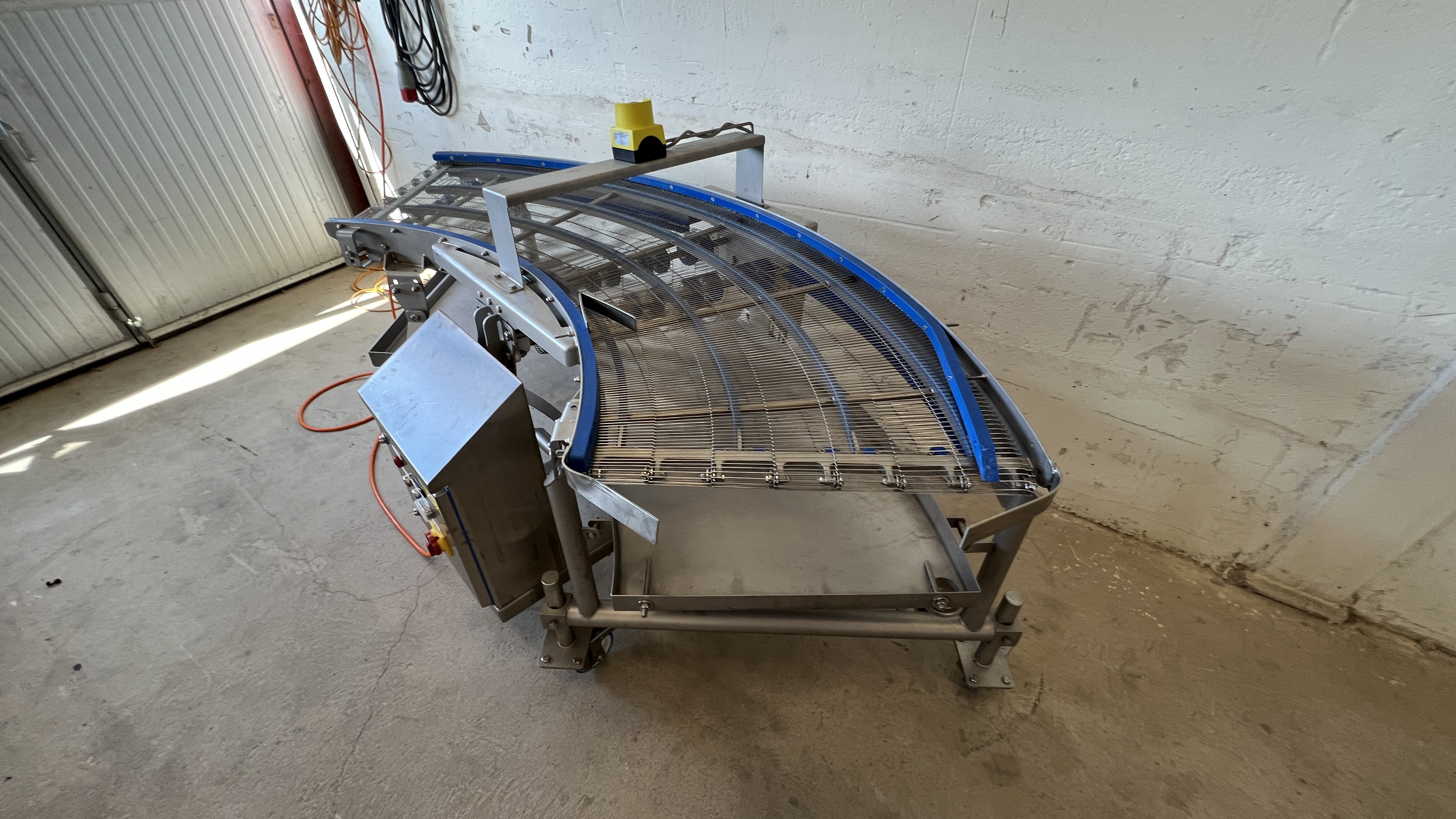Använd Transportband 90grader, 200x57