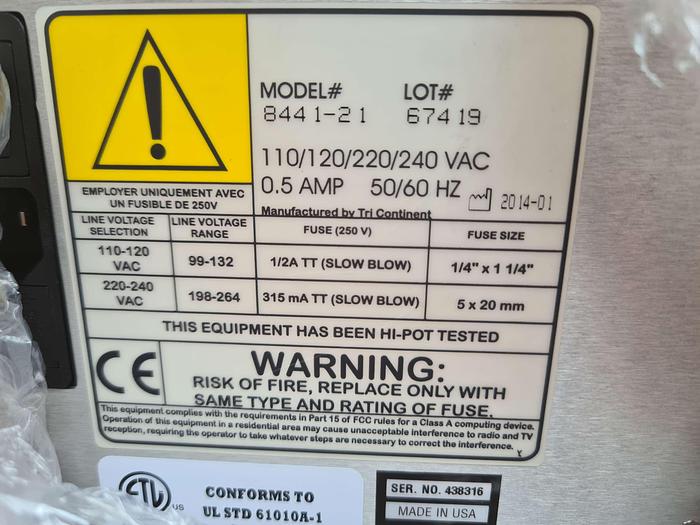 Used Life Technologies Ion Torrent OneTouch ES