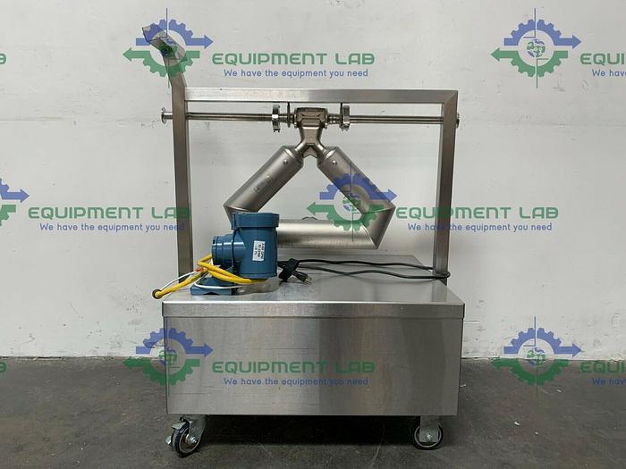 Used Micro Motion CMF100M339NABUEZZZ Mass Flow Sensor w/ 2700R11 Digital Readout