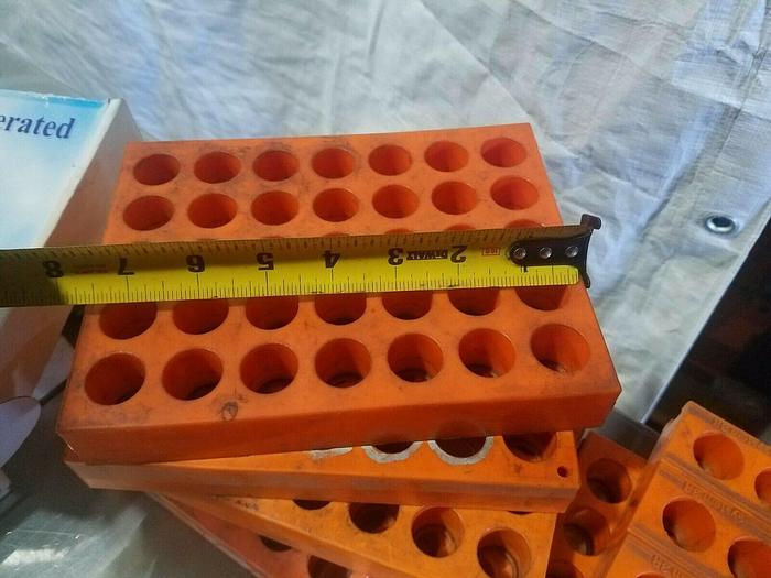 Used 6 Heavy Duty Tool Holders Trays for CNC Collets 1" diameter Holes