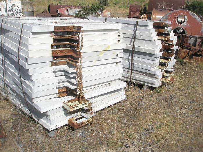 Used Filter, P&F, 48" X 48", PPL, 36 Plates, Shriver, Recessed, (3) #C730788