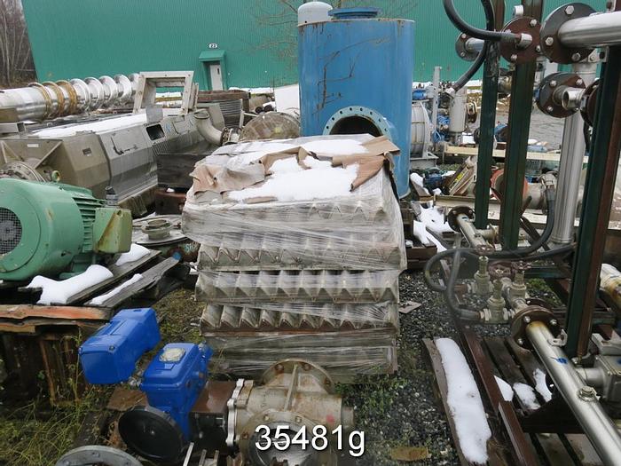 Used Polcon Vargo 4 Super Drum Filter, Size 4, 16' Drum Length #35481