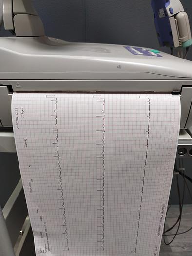 Gebraucht Nihon Kohden  ECG-1550K cardiofax V EKG Gerät inkl. 10-adrige EKG-Kabel
