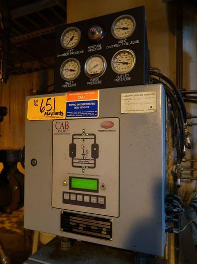 Used PNEUMATIC PRODUCTS T2500CAB4 AMLOC ENERGY SAVING AIR DRYER