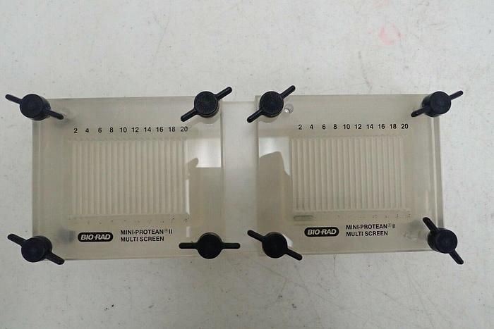 Used Bio-Rad 170-4017 Mini-Protean II Lab Blotting Gasket Multi Screen Apparatus